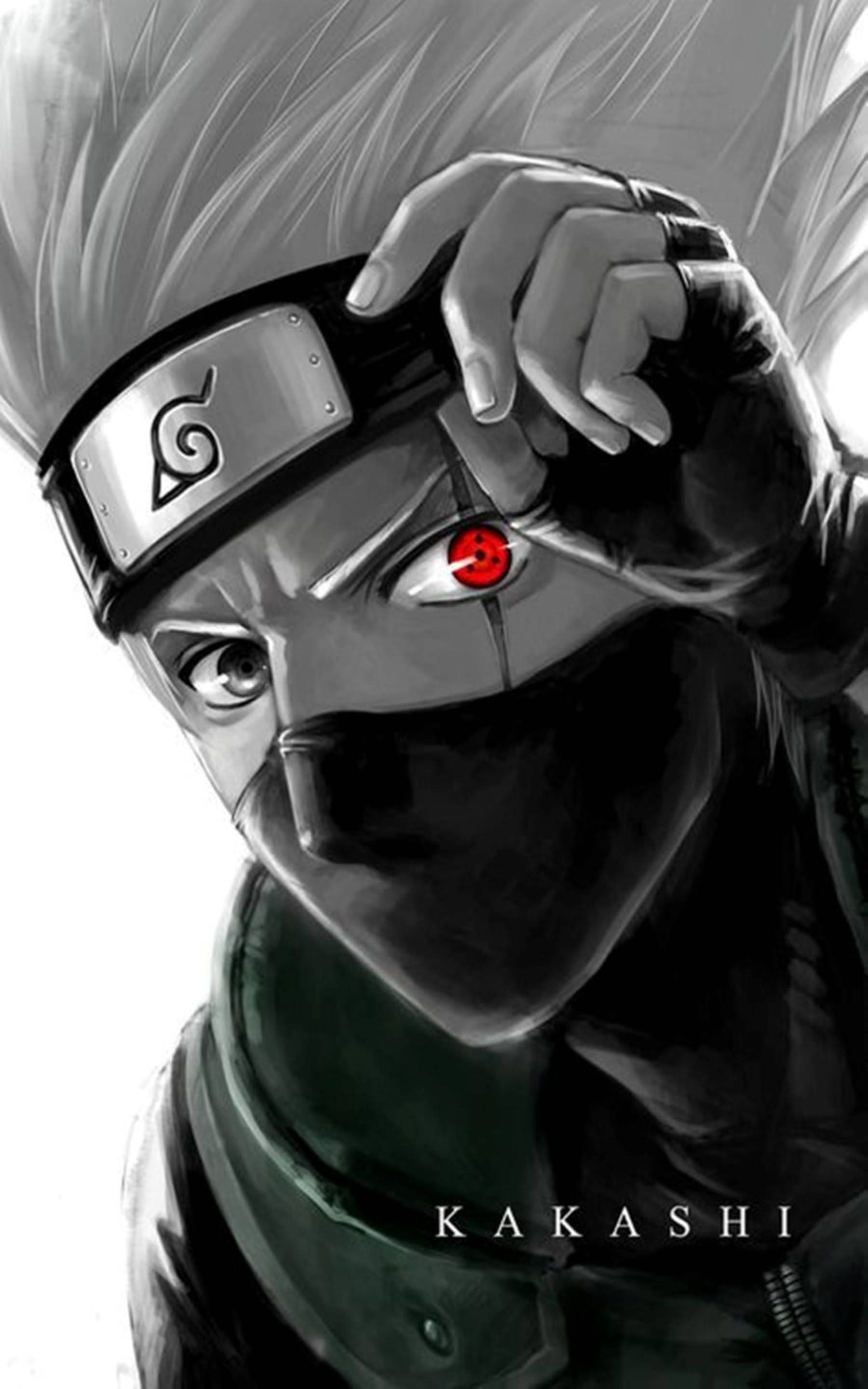 Cool Kakashi Κόκκινο Μάτι Ταπετσαρία