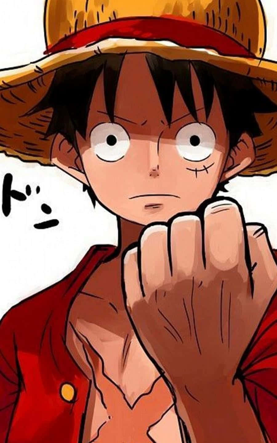Cool Luffy σε Δράση Ταπετσαρία