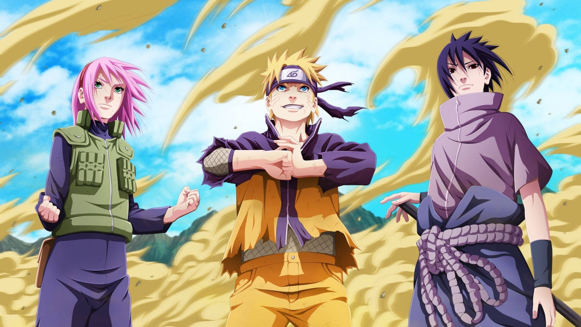 Cool Naruto και Φίλοι Ταπετσαρία