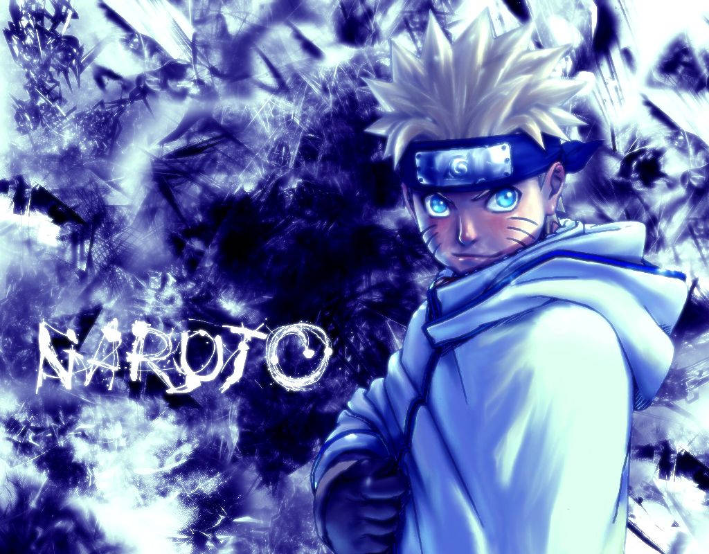 Cool Naruto Μπλε Αισθητική Ταπετσαρία