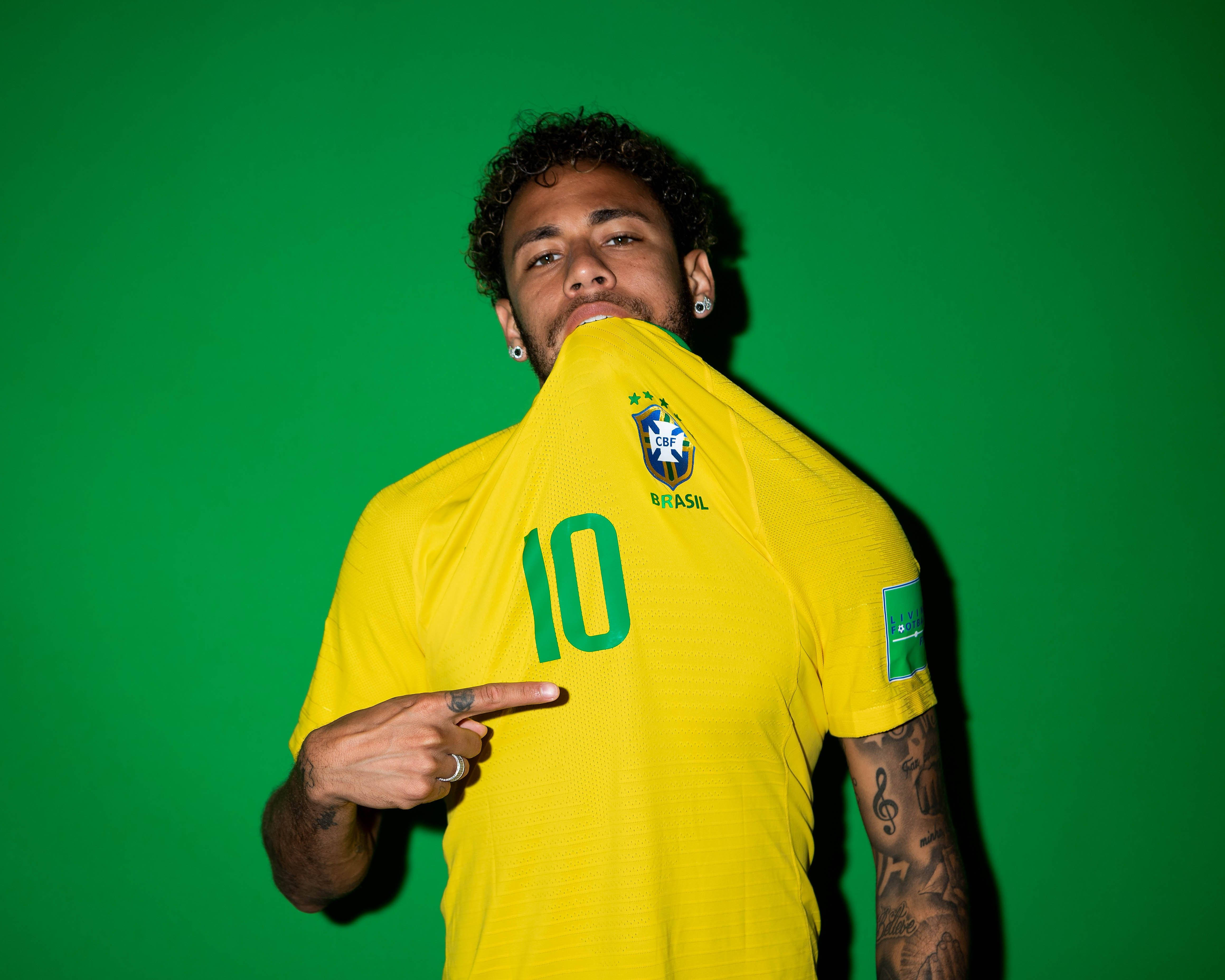 Cool Neymar Jr Παγκόσμιο Κύπελλο 2018 Ταπετσαρία