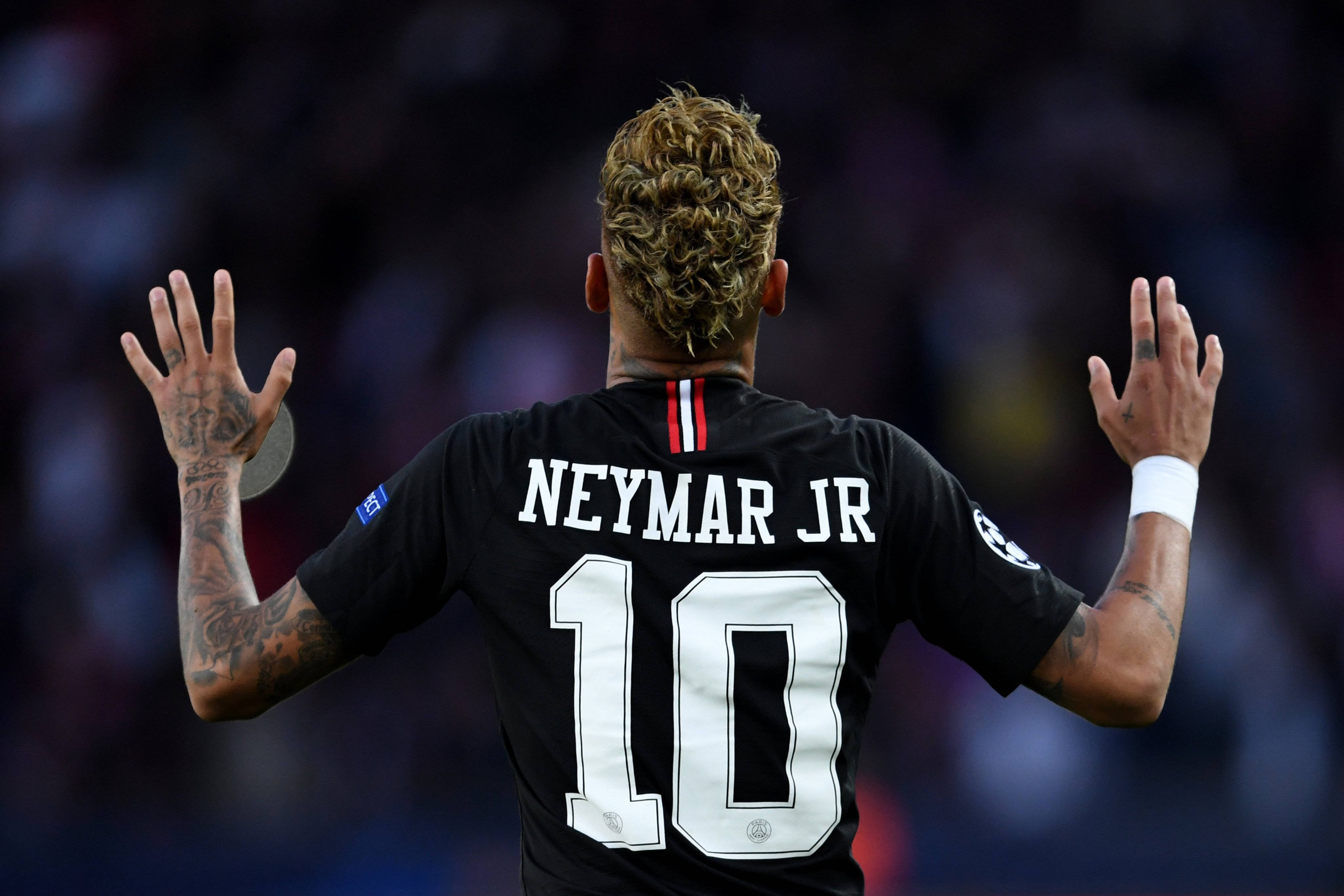 Cool Neymar Jr Σηκωμένα Χέρια Ταπετσαρία