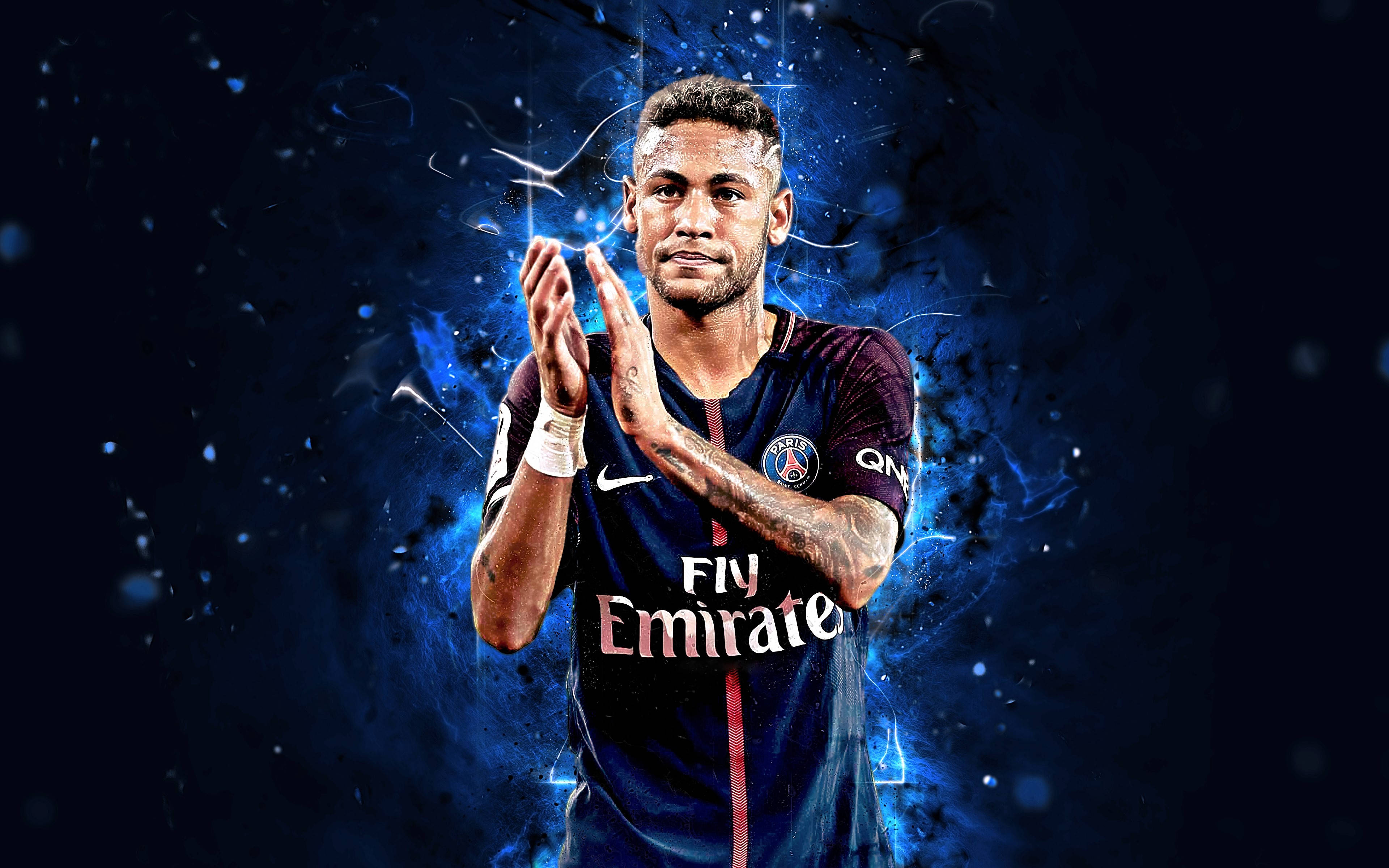 Cool Neymar Jr Χειροκροτάει Ταπετσαρία