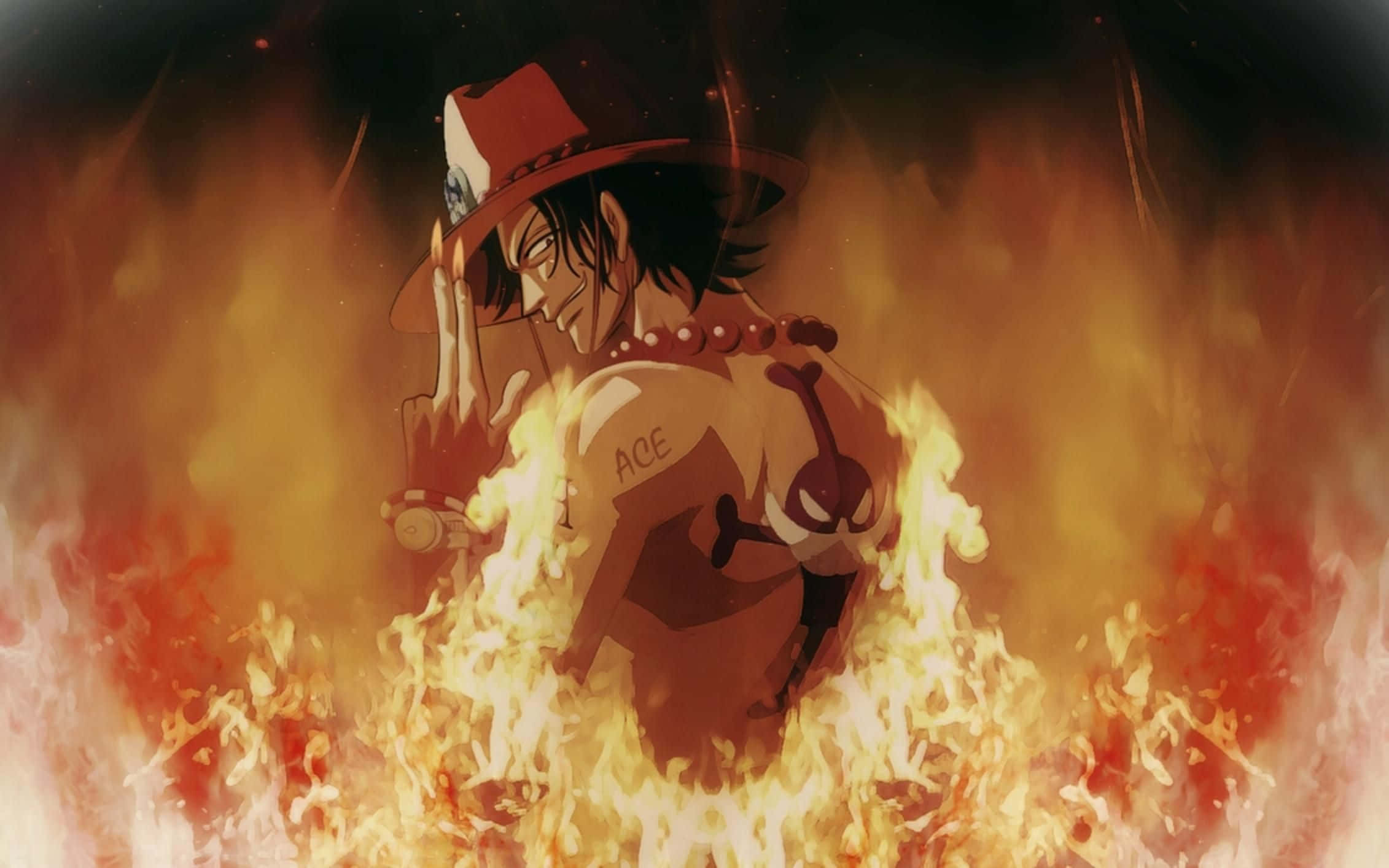 Cool Portgas D. Ace από το One Piece Ταπετσαρία