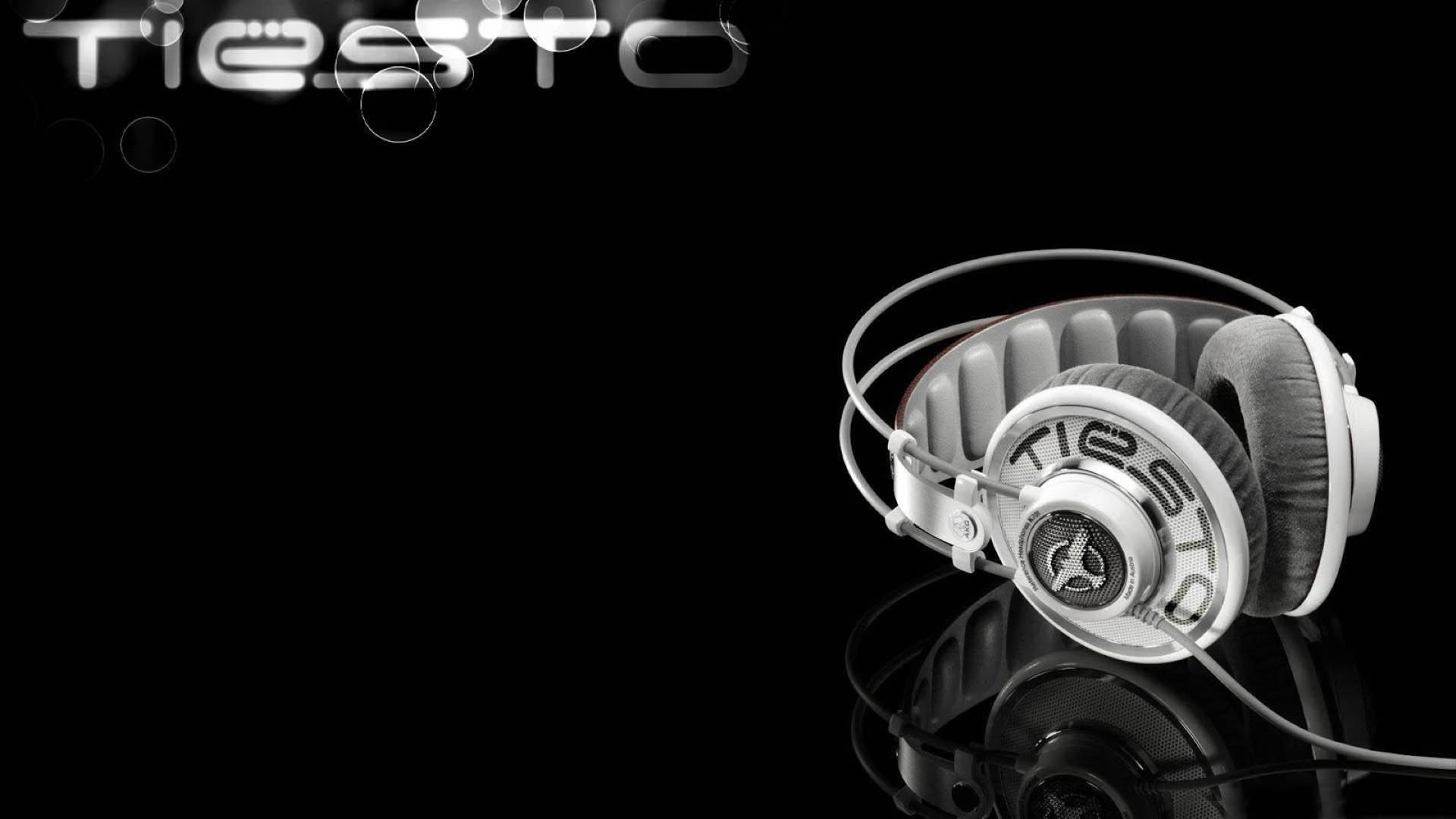 Cool Γραφικό Tiësto με Ακουστικά Ταπετσαρία