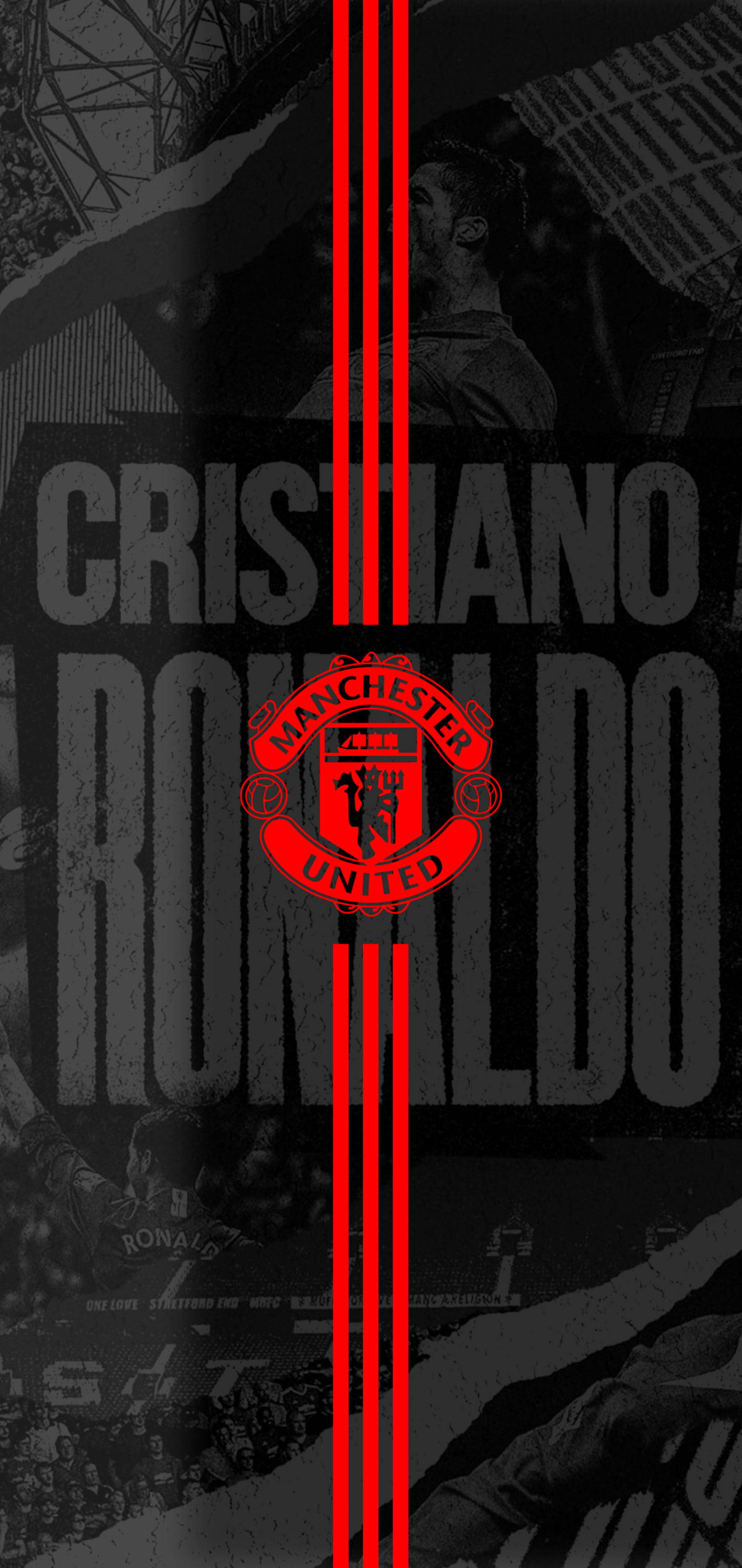 Cristiano Ronaldo Manchester United Κινητό Ταπετσαρία