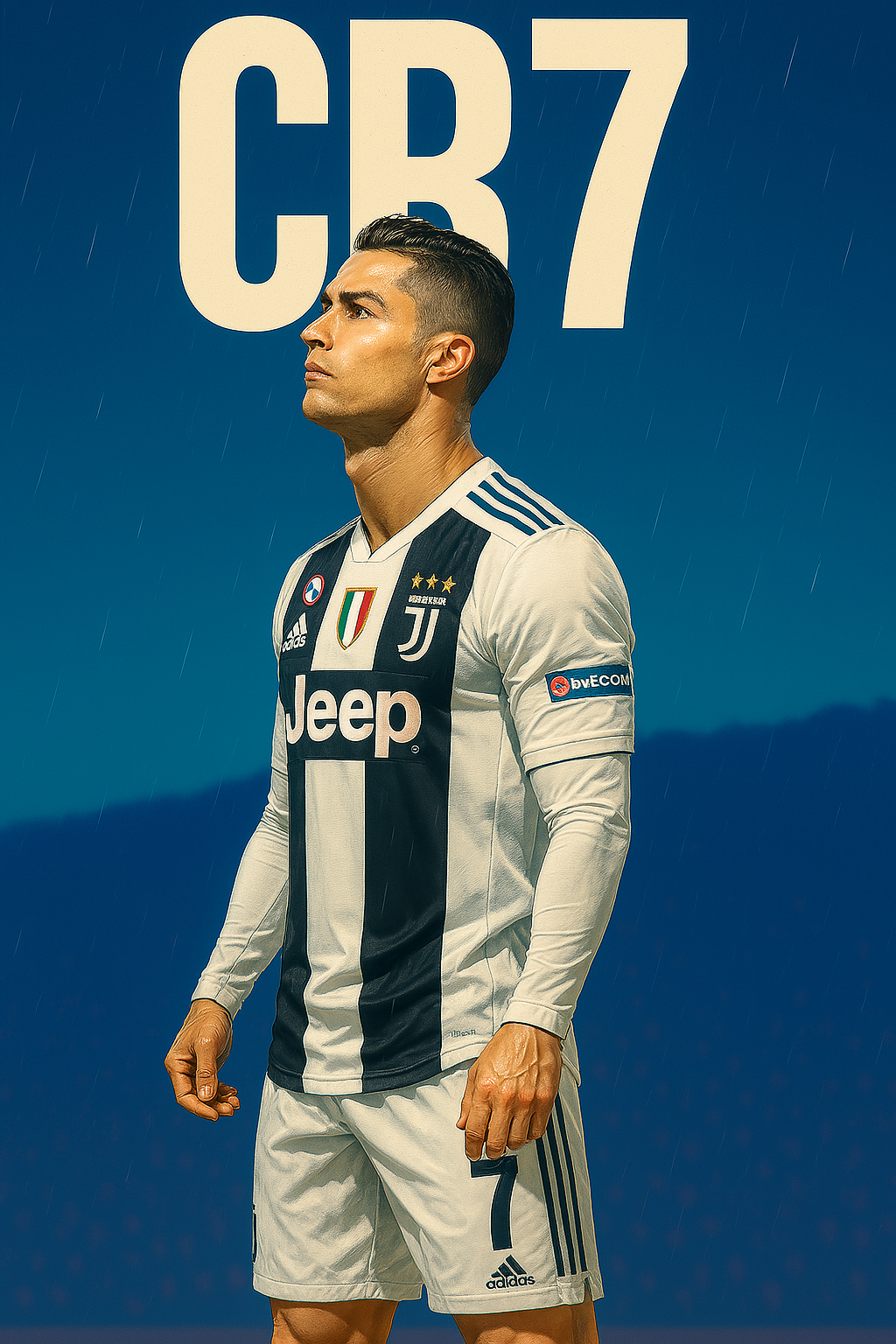 Ταπετσαρία Cristiano Ronaldo CR7 Juventus 4K Ταπετσαρία