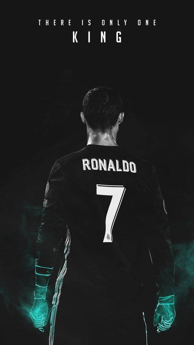 Μόνο ένας βασιλιάς Cristiano Ronaldo iPhone Ταπετσαρία