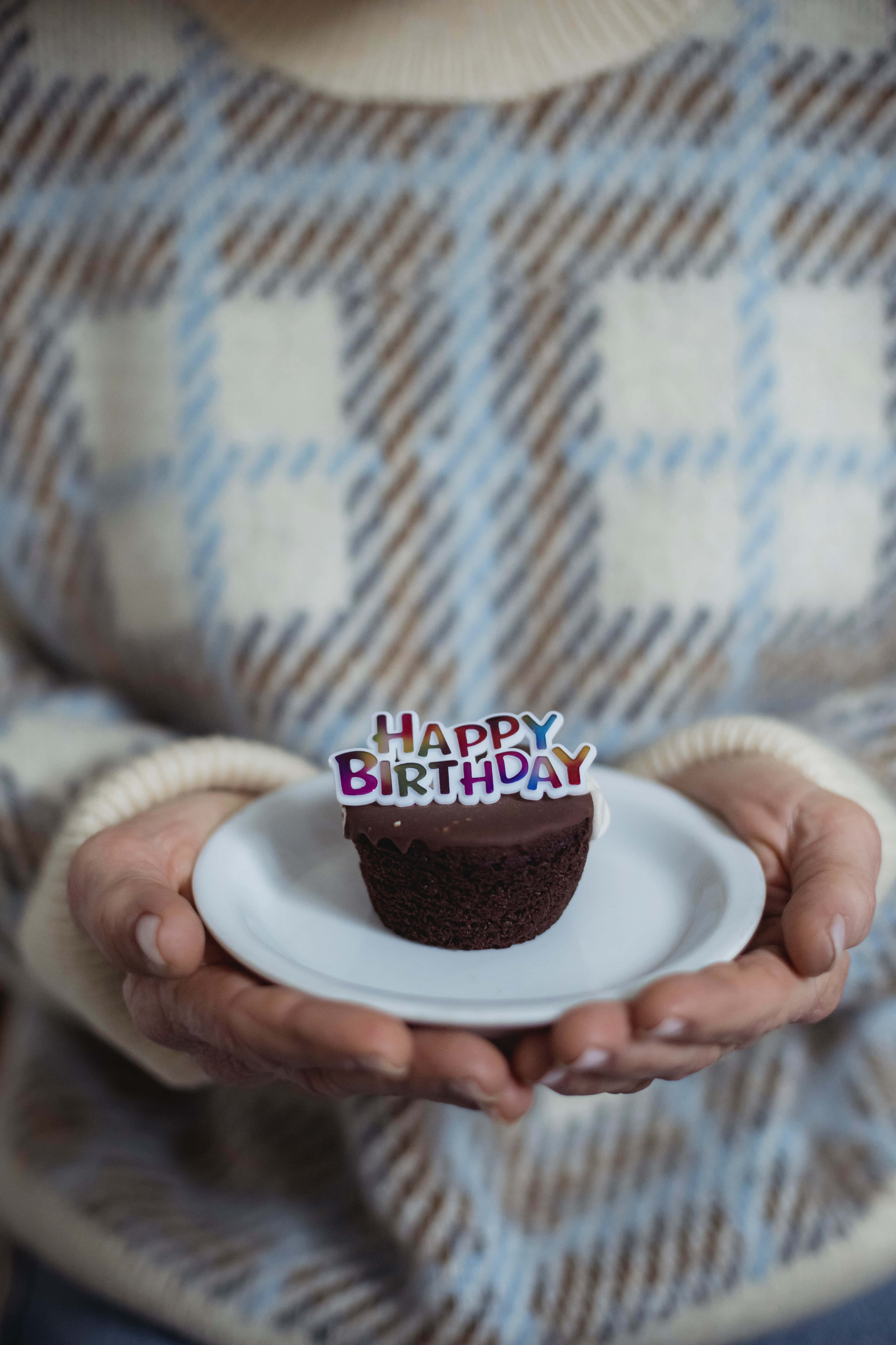 Εικόνα Cupcake Χαρούμενα Γενέθλια Ταπετσαρία