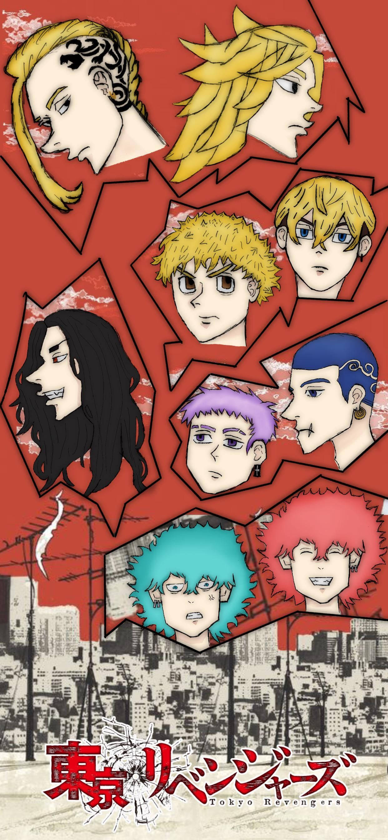 Cute Fanart Of Tokyo Revengers Manga Characters Ταπετσαρία