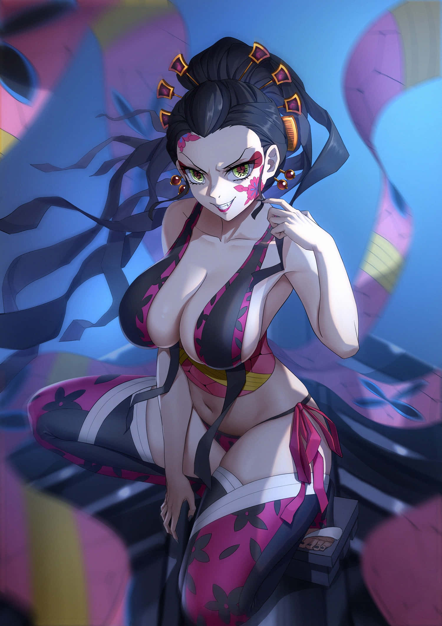 Ταπετσαρία Daki 4K Demon Slayer Ταπετσαρία