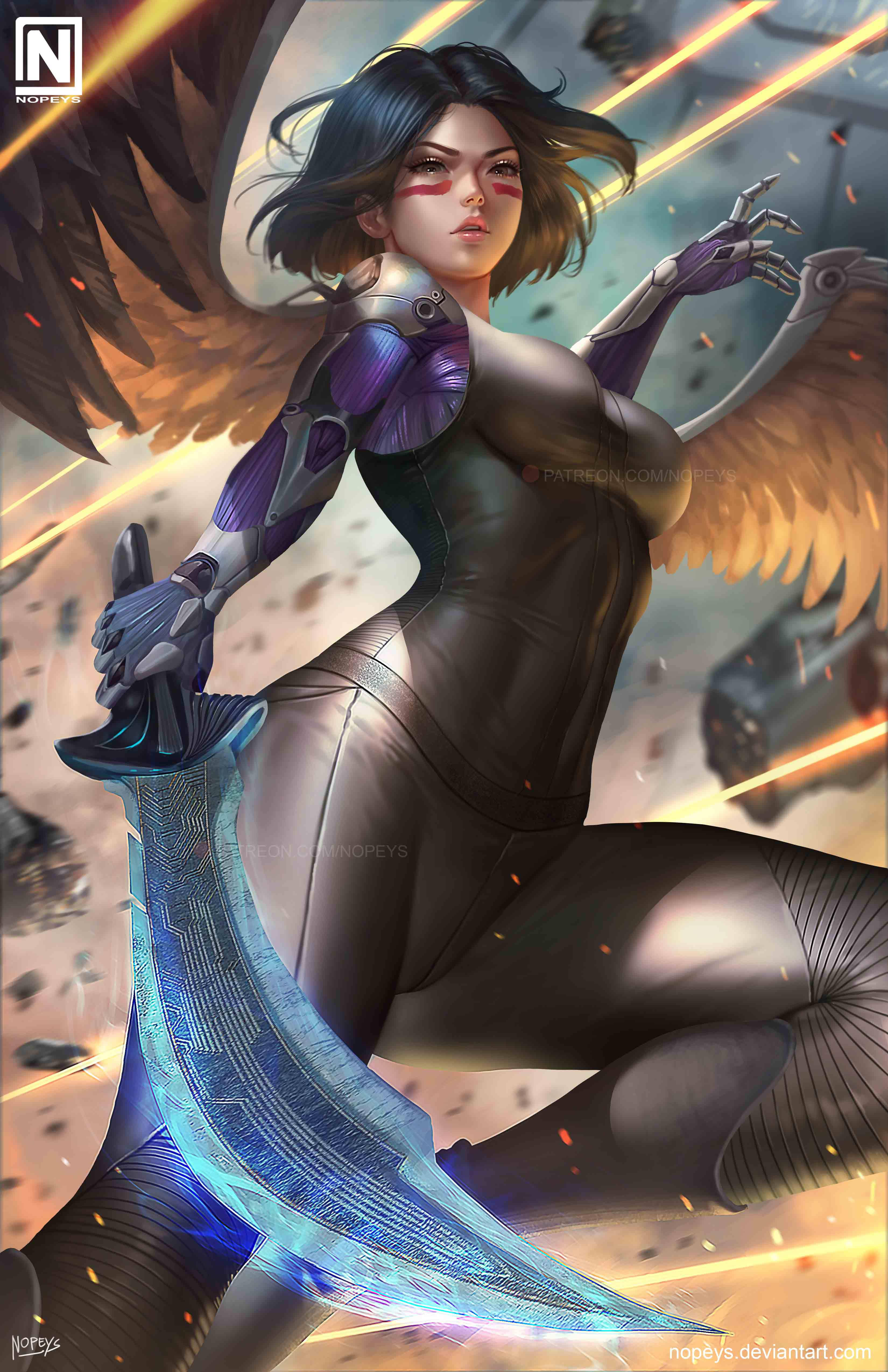 Damascus Blade Alita: Battle Angel Ταπετσαρία
