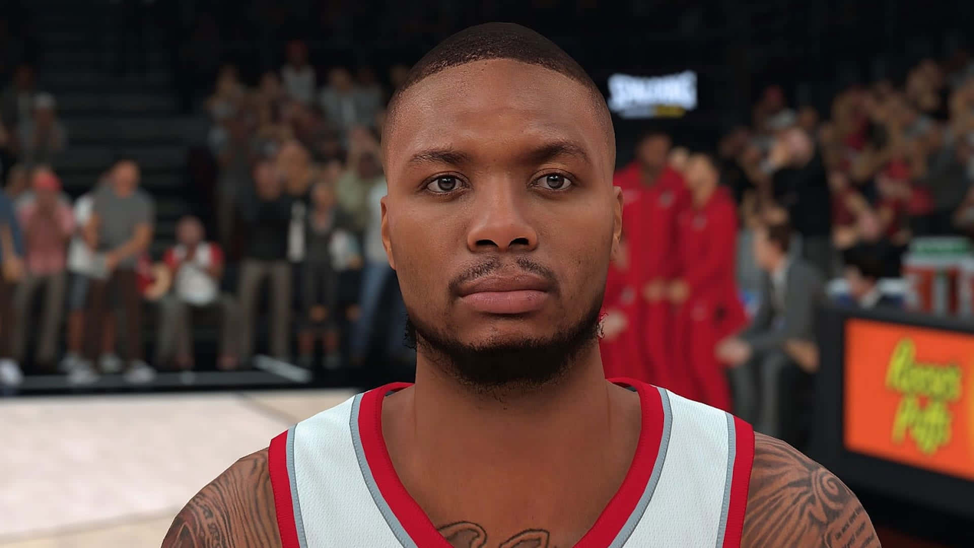 Χαρακτήρας βιντεοπαιχνιδιού Damian Lillard από το NBA 2K21 Ταπετσαρία