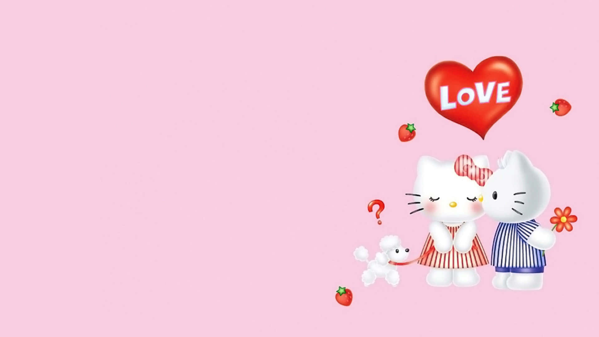 Φόντο με τον Daniel και την Hello Kitty Ταπετσαρία