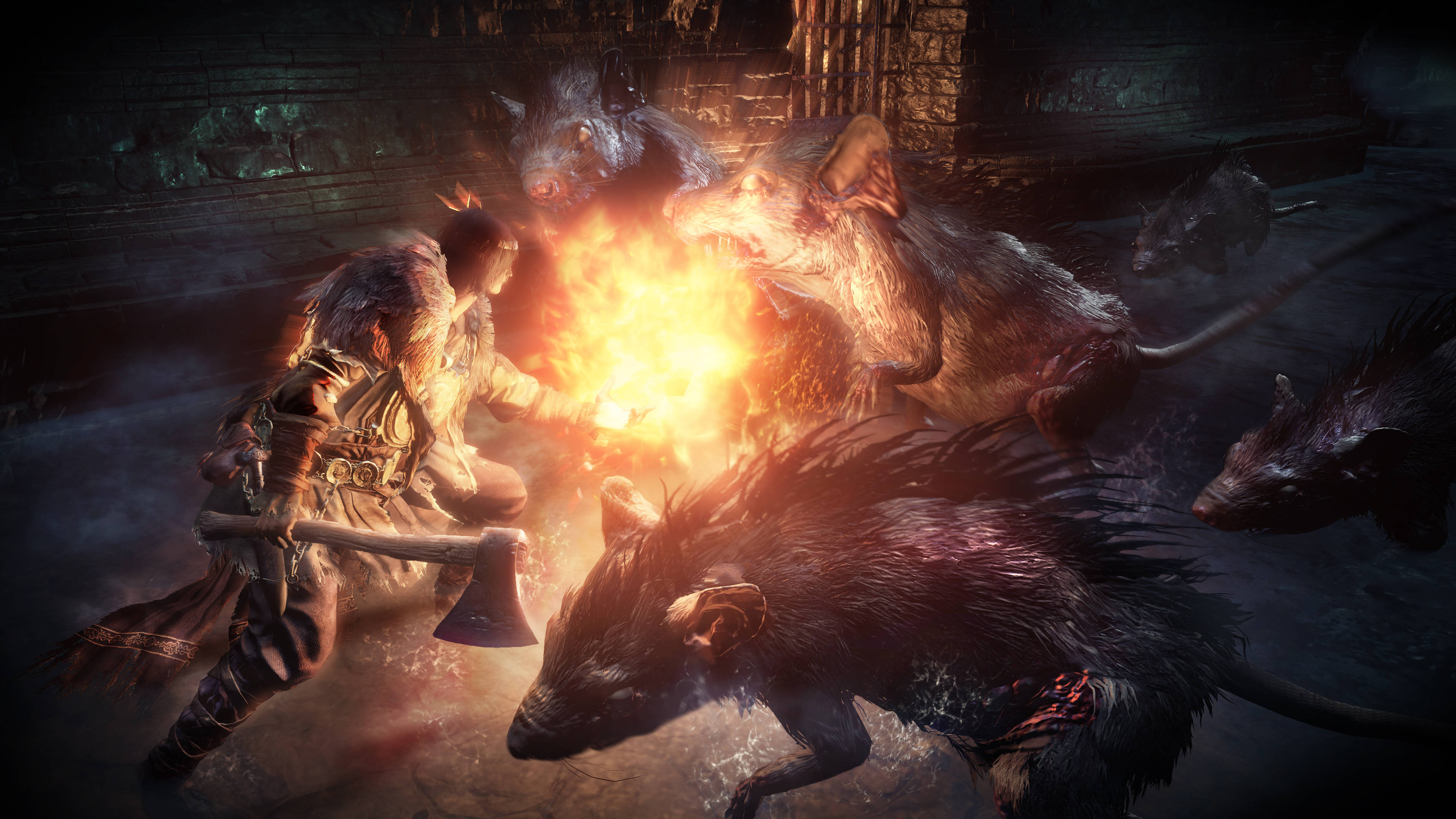 Dark Souls III Γιγάντιοι Αρουραίοι Ταπετσαρία