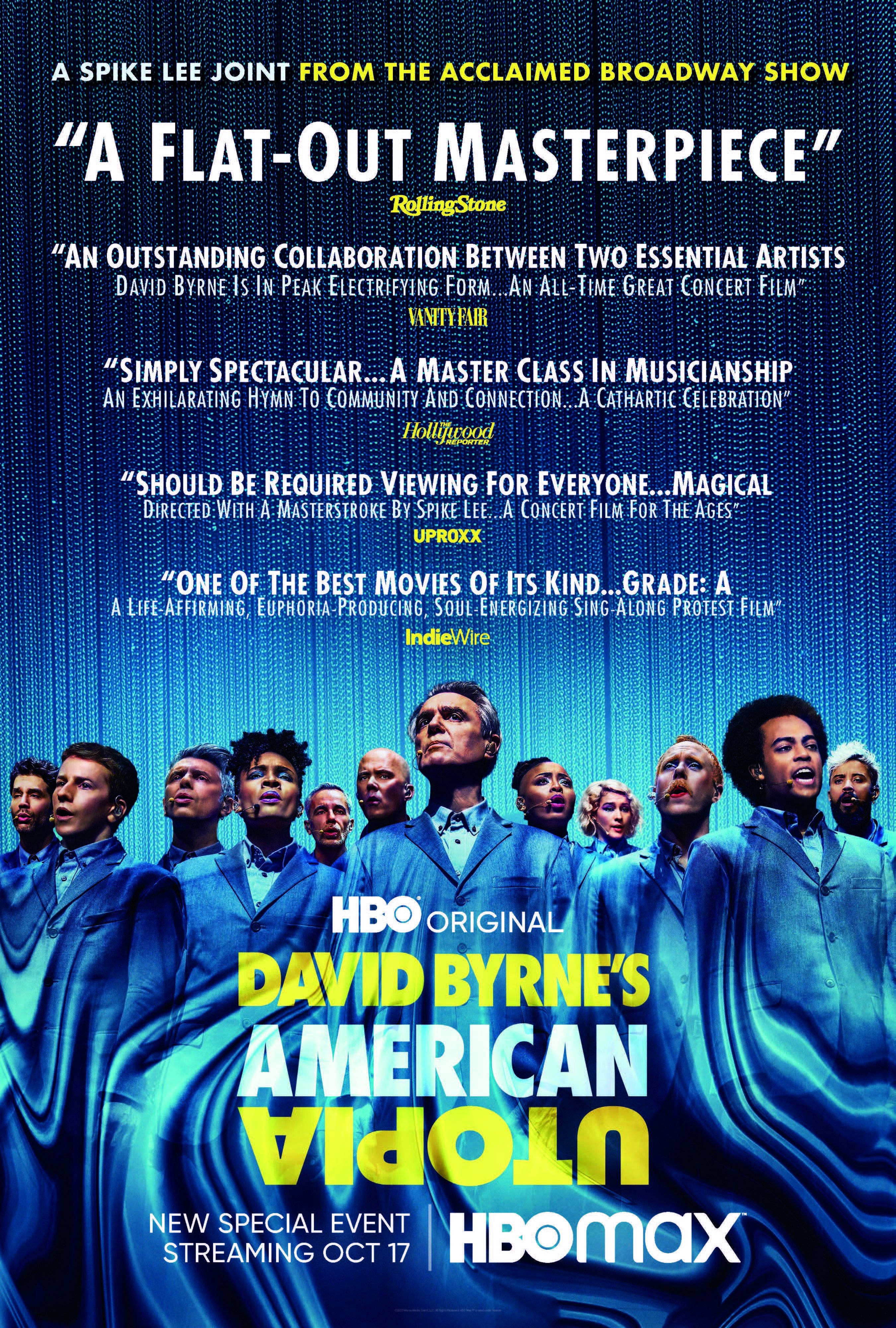 Αφίσα David Byrne American Utopia 2020 Ταπετσαρία