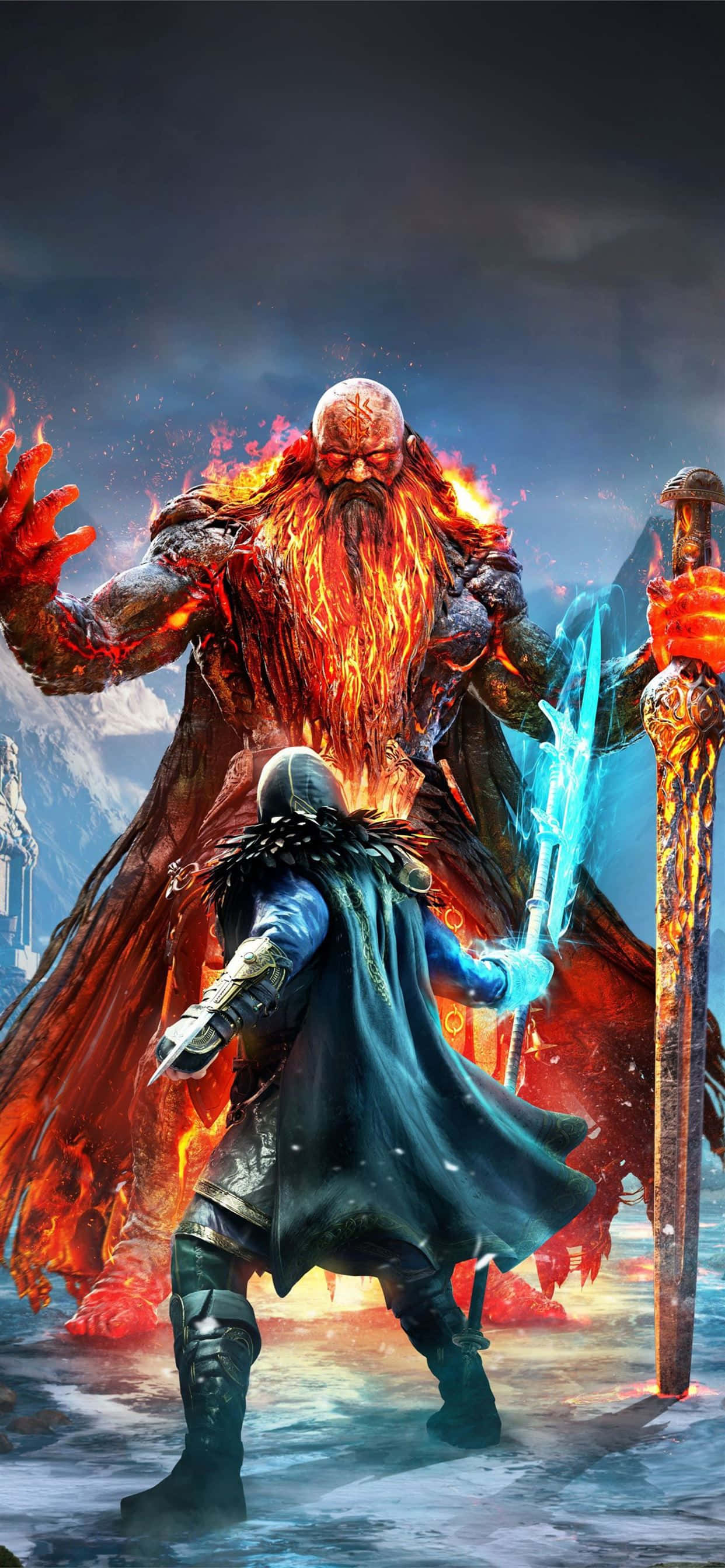 Dawn Of Ragnarok iPhone Xs Max Assassin's Creed Valhalla Background Ταπετσαρία