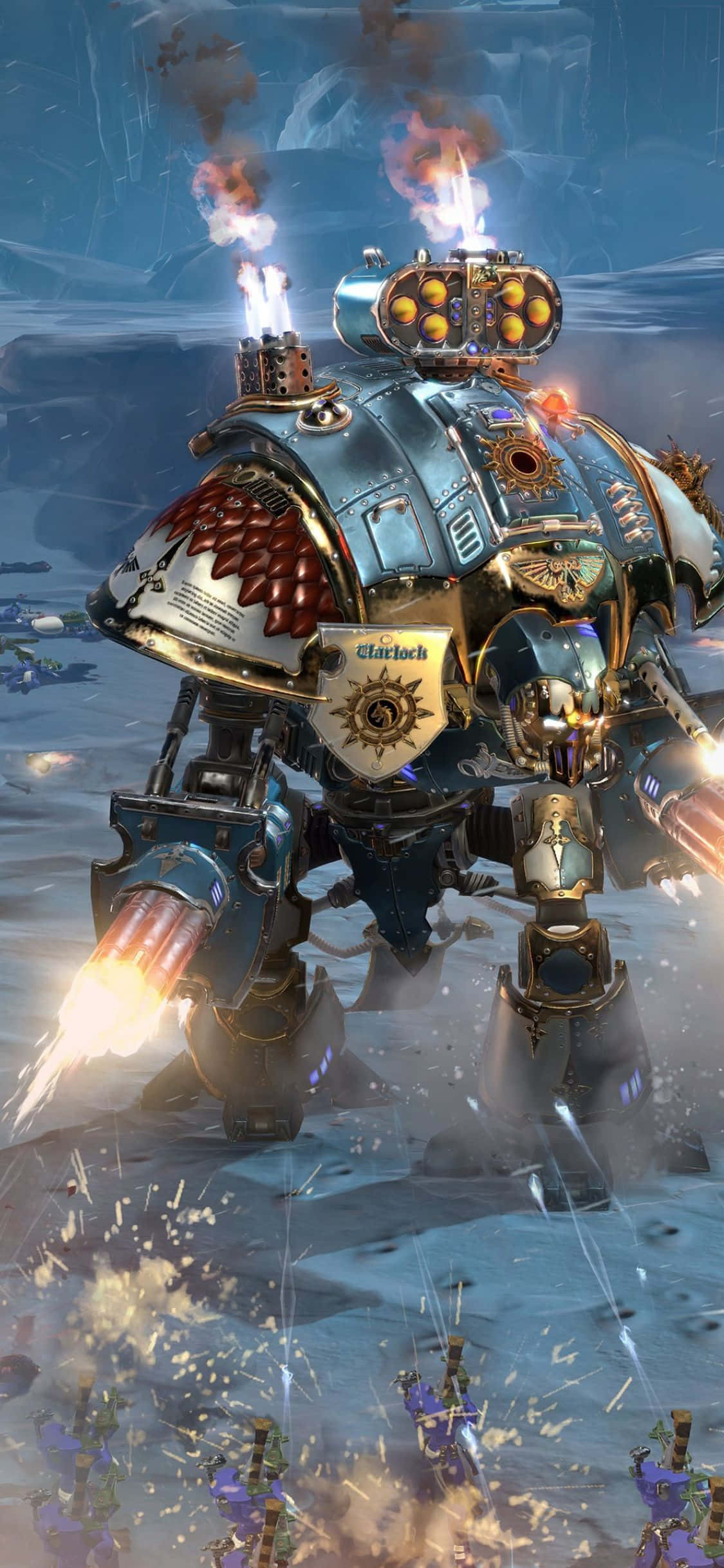 Το Dawn of War III σε Δράση στο iPhone XS Ταπετσαρία