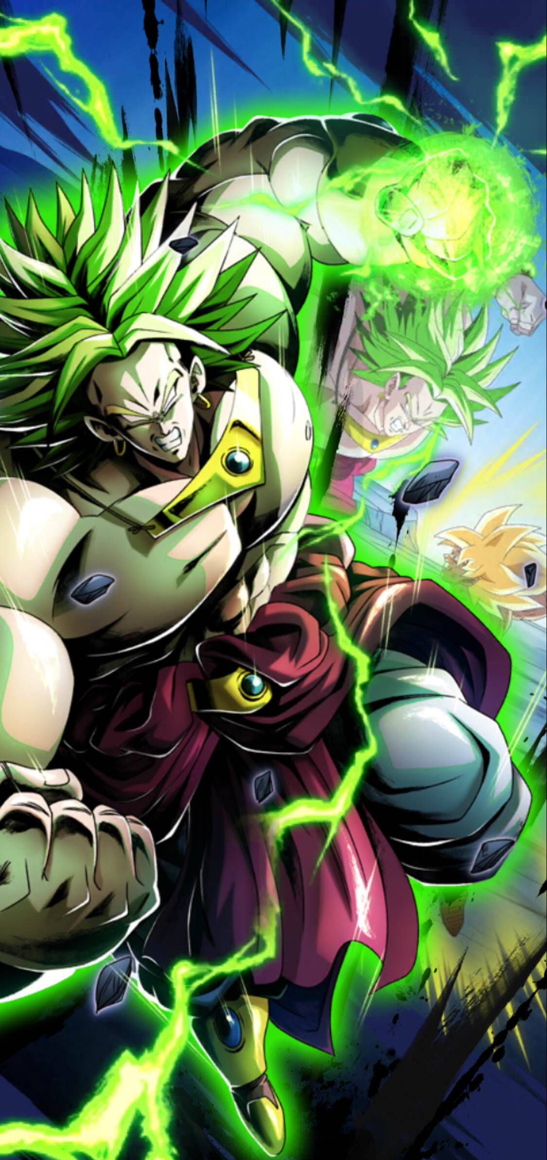 DBZ Broly SSJ Πλήρης Ισχύς Ταπετσαρία