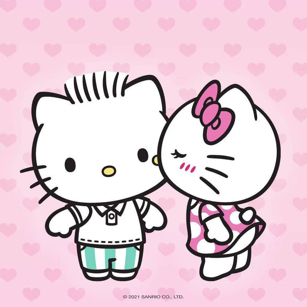 Dear Daniel και Hello Kitty PFP Ταπετσαρία