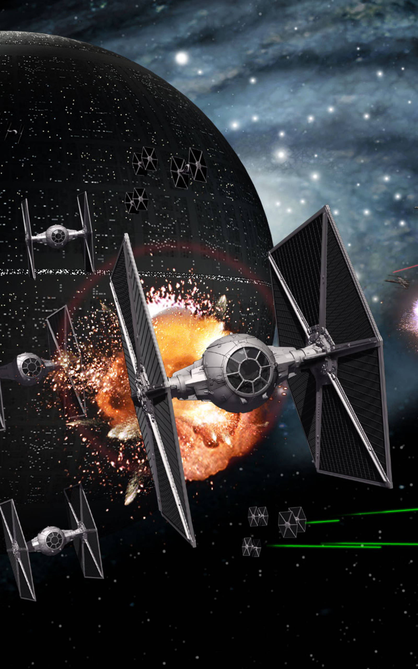 Death Star Από Το Star Wars Tablet Ταπετσαρία