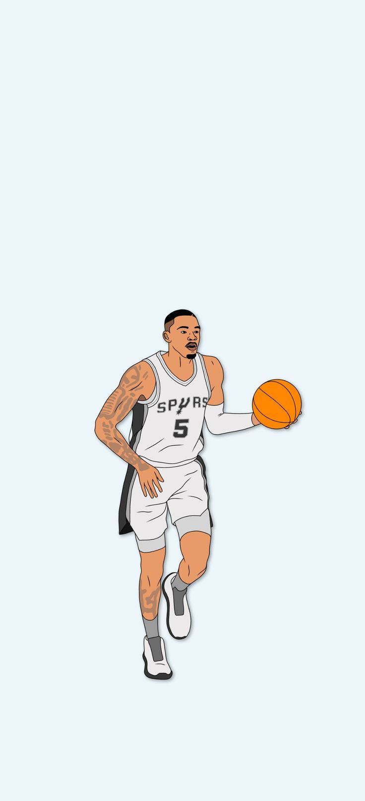 Dejounte Murray Διανυσματική Τέχνη Ταπετσαρία