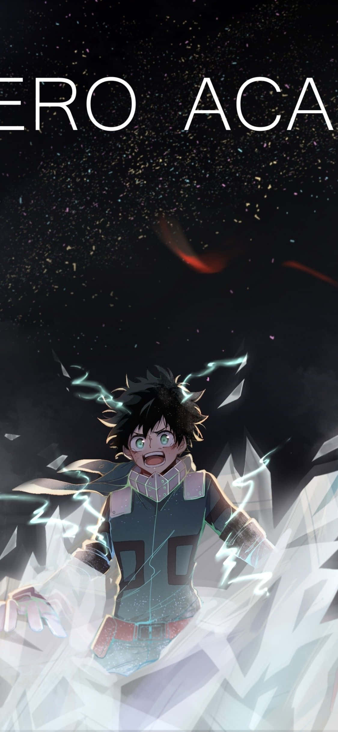 Ζωντανή Πόζα Δράσης Deku Ταπετσαρία Κινητού Ταπετσαρία