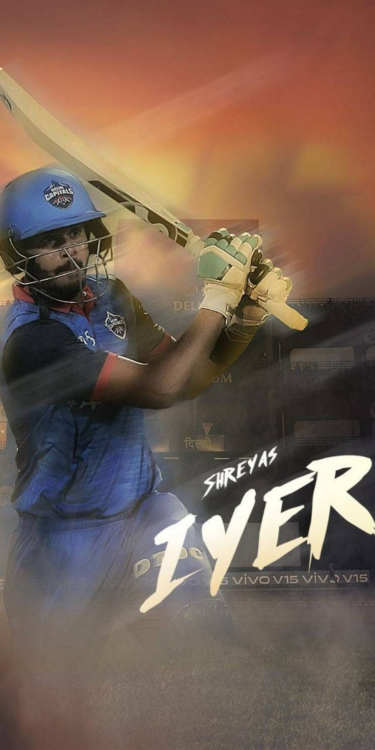 Delhi Capitals Iyer Ταπετσαρία