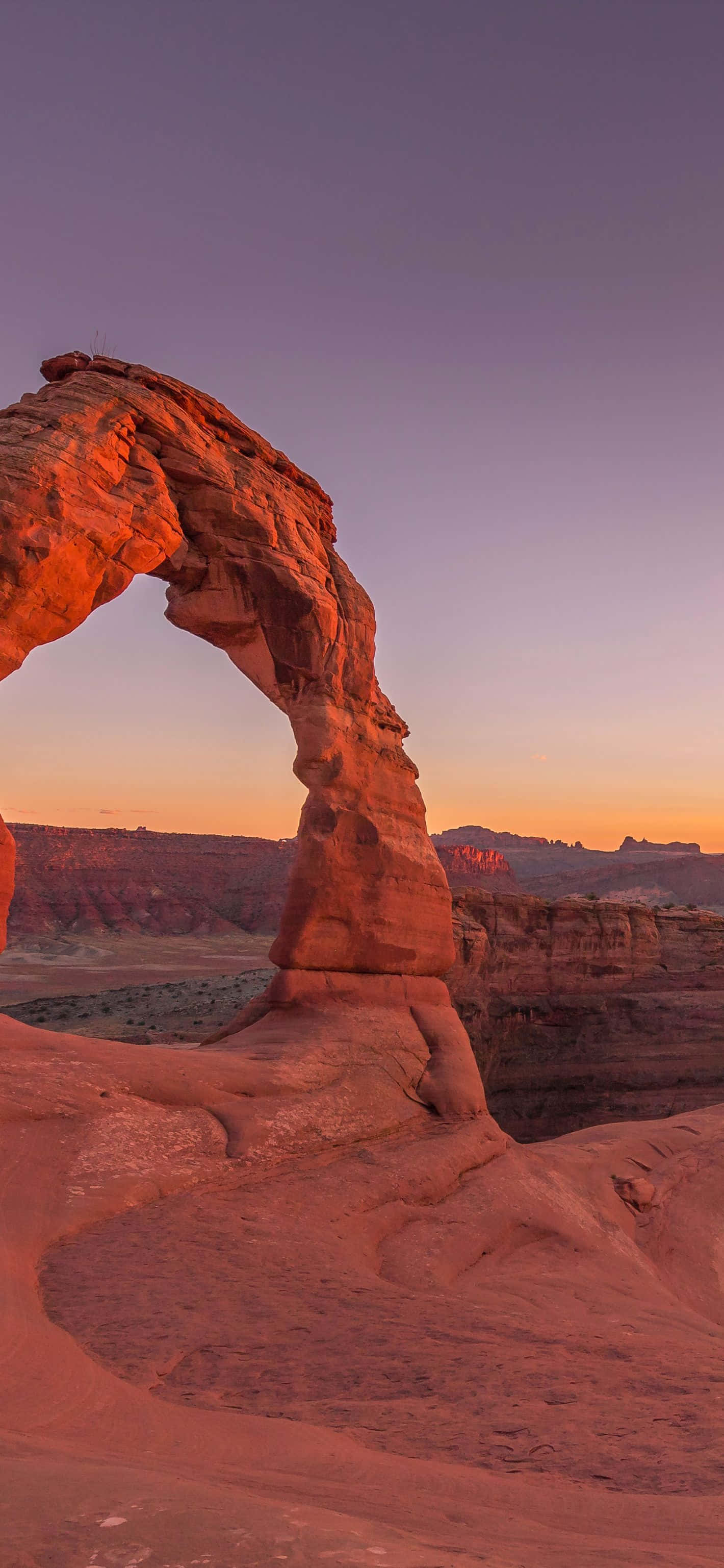 Το Delicate Arch στο Σούρουπο Ταπετσαρία