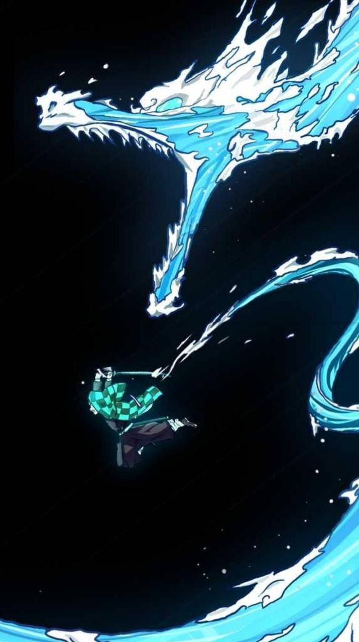 Demon Slayer Tanjiro Δέκατη Μορφή Ταπετσαρία