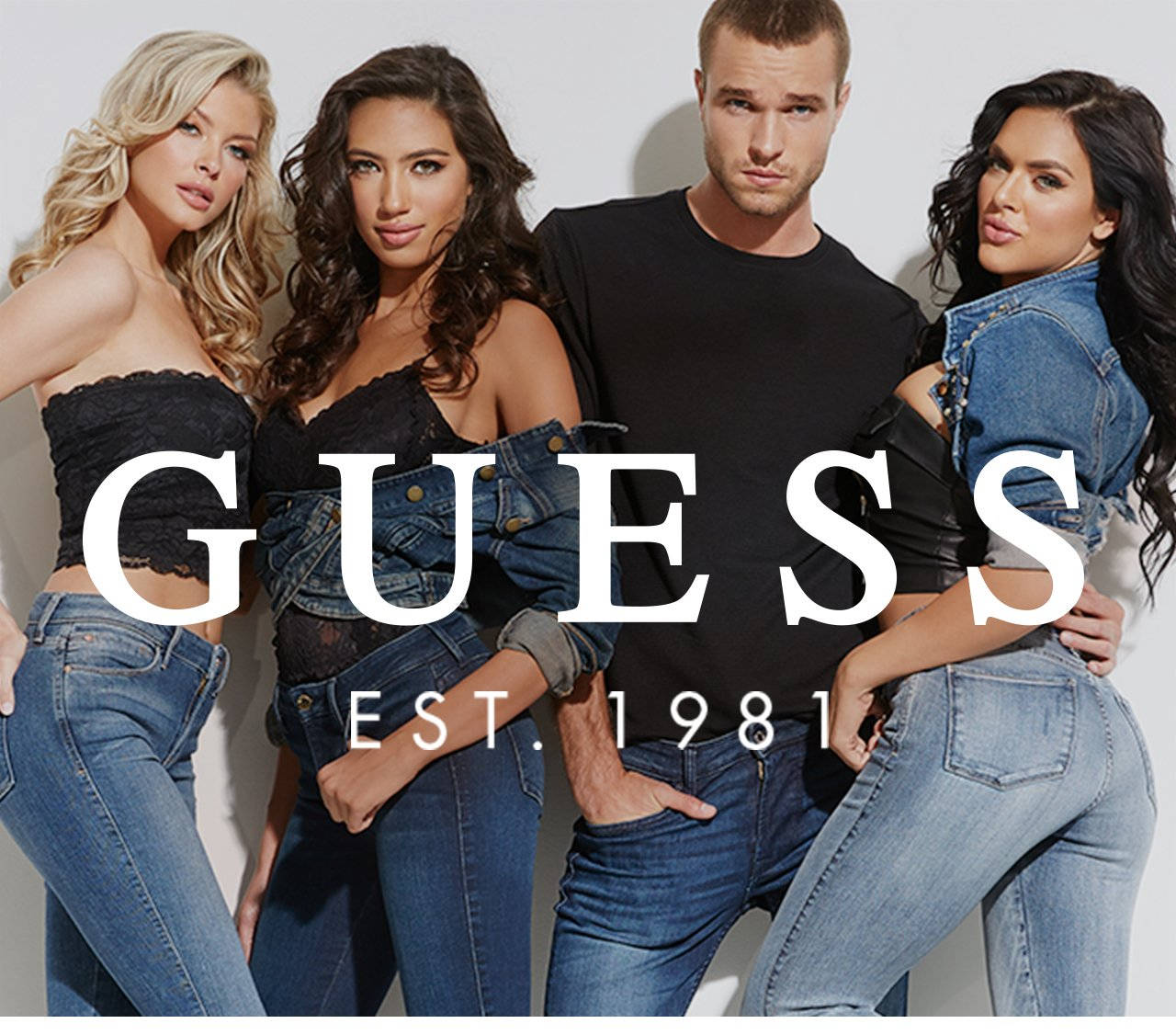 Denim Σύνολα Φόρμες Guess Ταπετσαρία