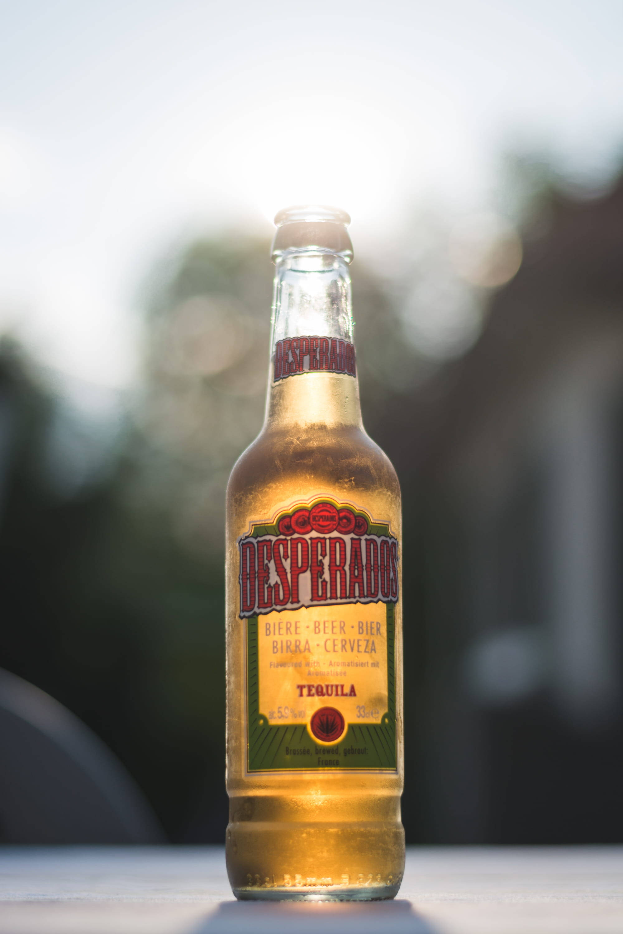 Μπουκάλι Τεκίλα Desperados Ταπετσαρία