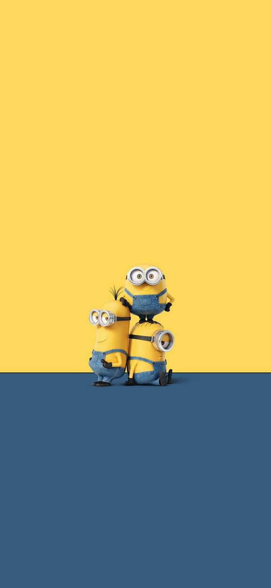 Κίτρινο Και Μπλε Despicable Me Minion iPhone Ταπετσαρία