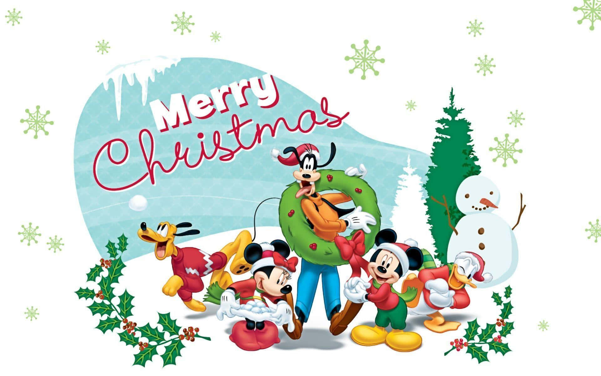 Γιορτάστε τα Χριστούγεννα με τη Μαγεία της Disney Ταπετσαρία