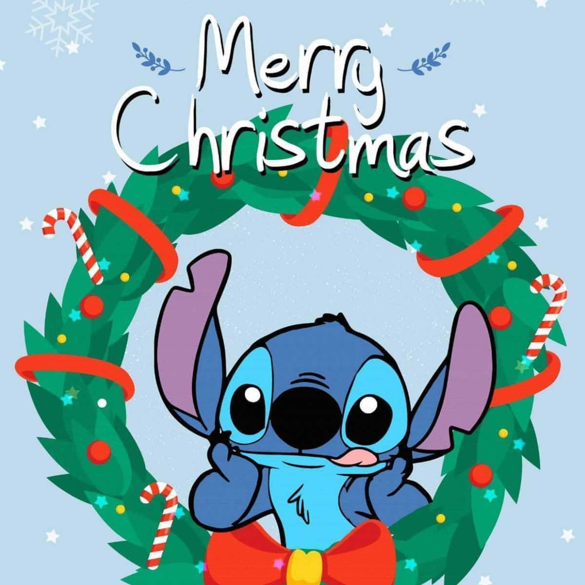 Χαρούμενα Disney Χριστούγεννα Ταπετσαρία