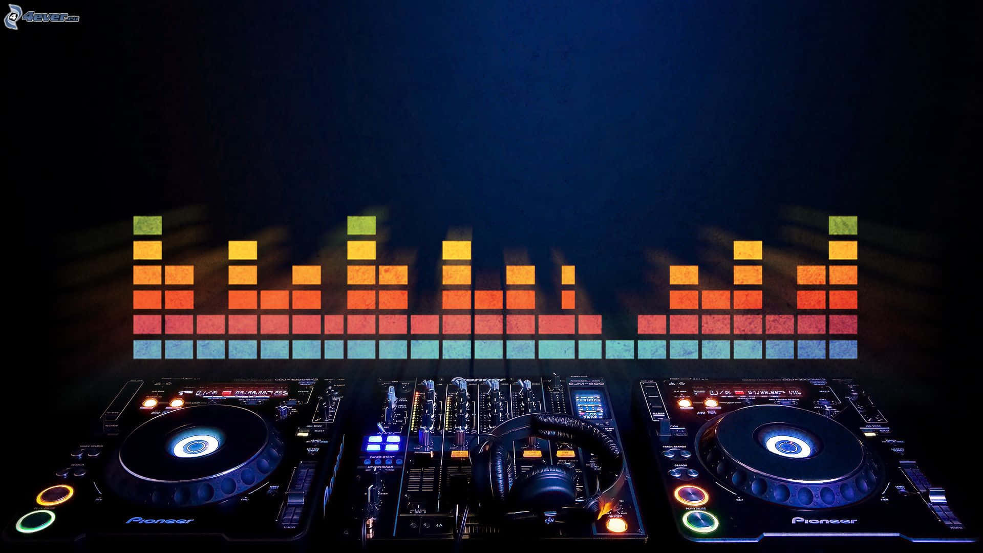Εικόνα DJ Set με Εξισορροπητή Μουσικής Ταπετσαρία
