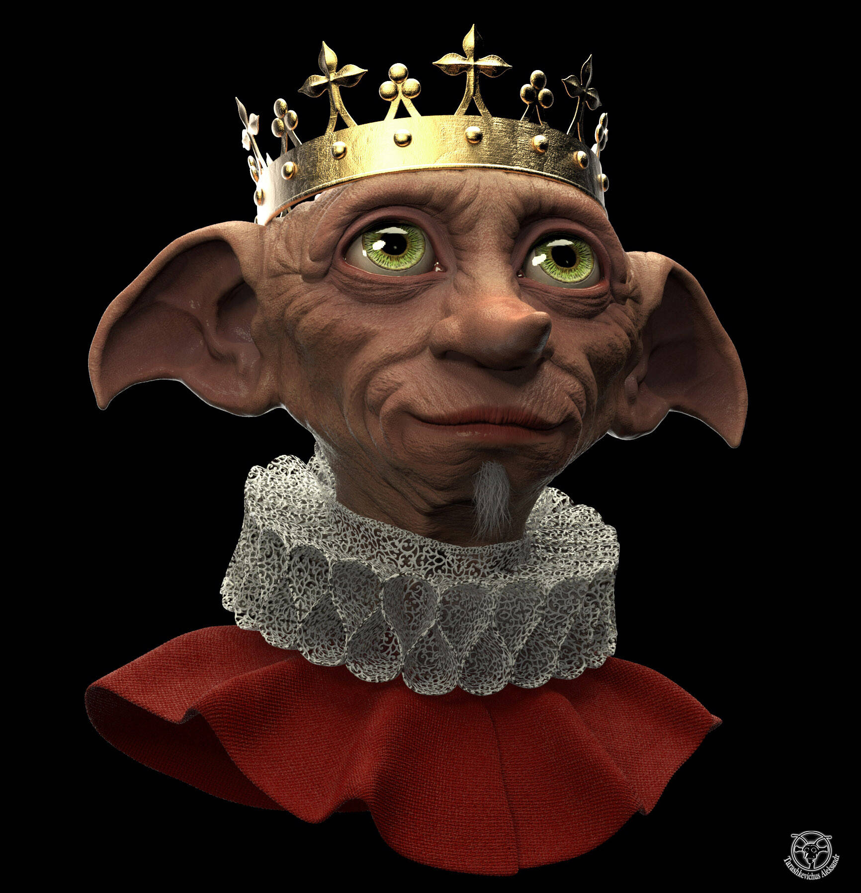 Dobby από τον Χάρι Πότερ Πρίγκιπας Fanart Ταπετσαρία