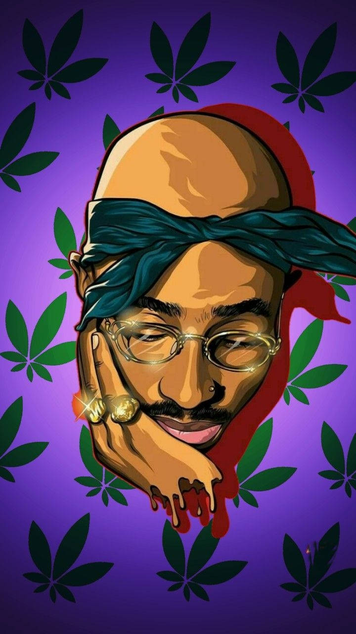 Dope Tupac Screensaver για iPhone Ταπετσαρία