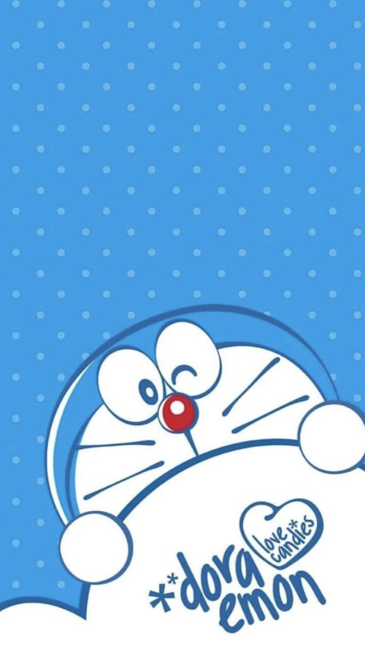 Καλλιτεχνικό Doraemon iPhone Ψηφιακή Τέχνη Ταπετσαρία