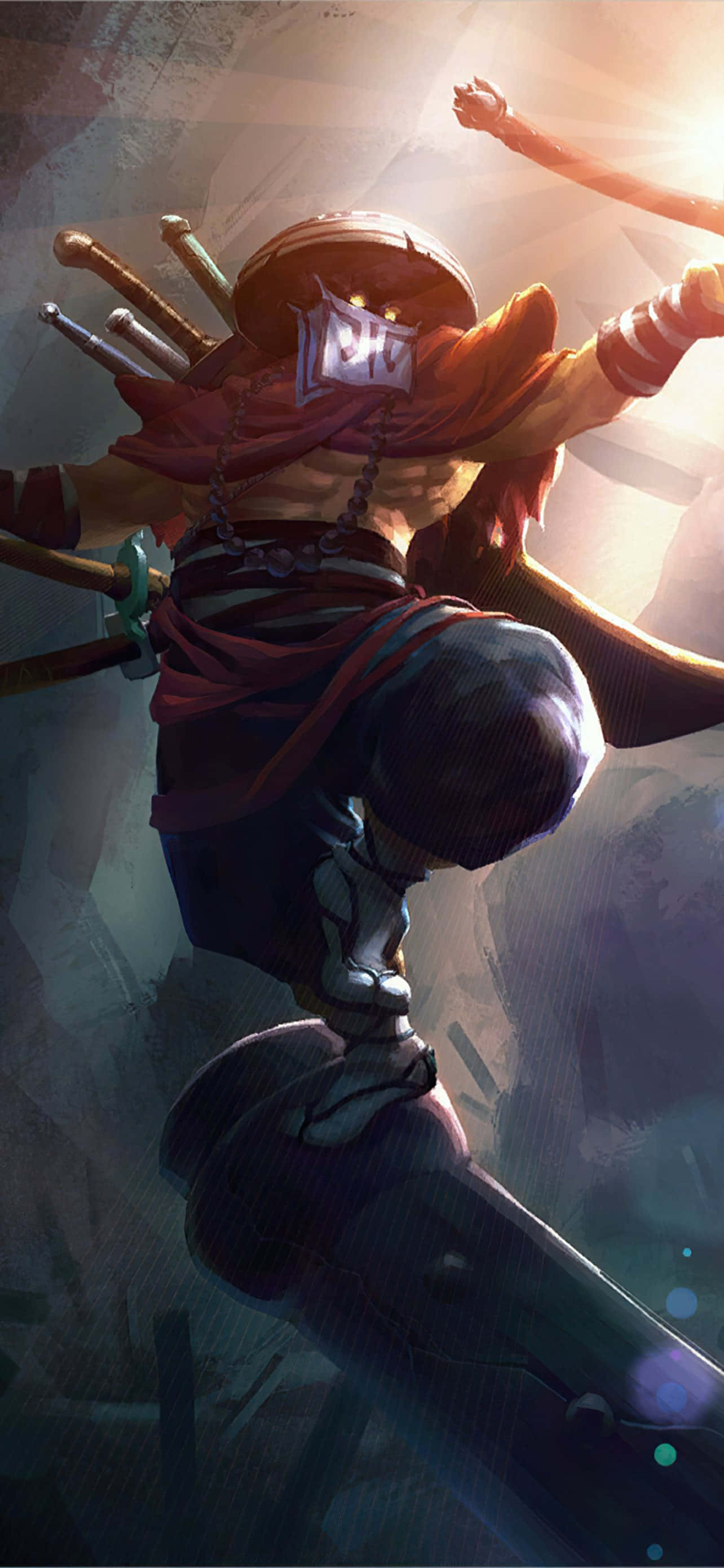 Dota 2 Juggernaut με Στολή Νίντζα Ταπετσαρία