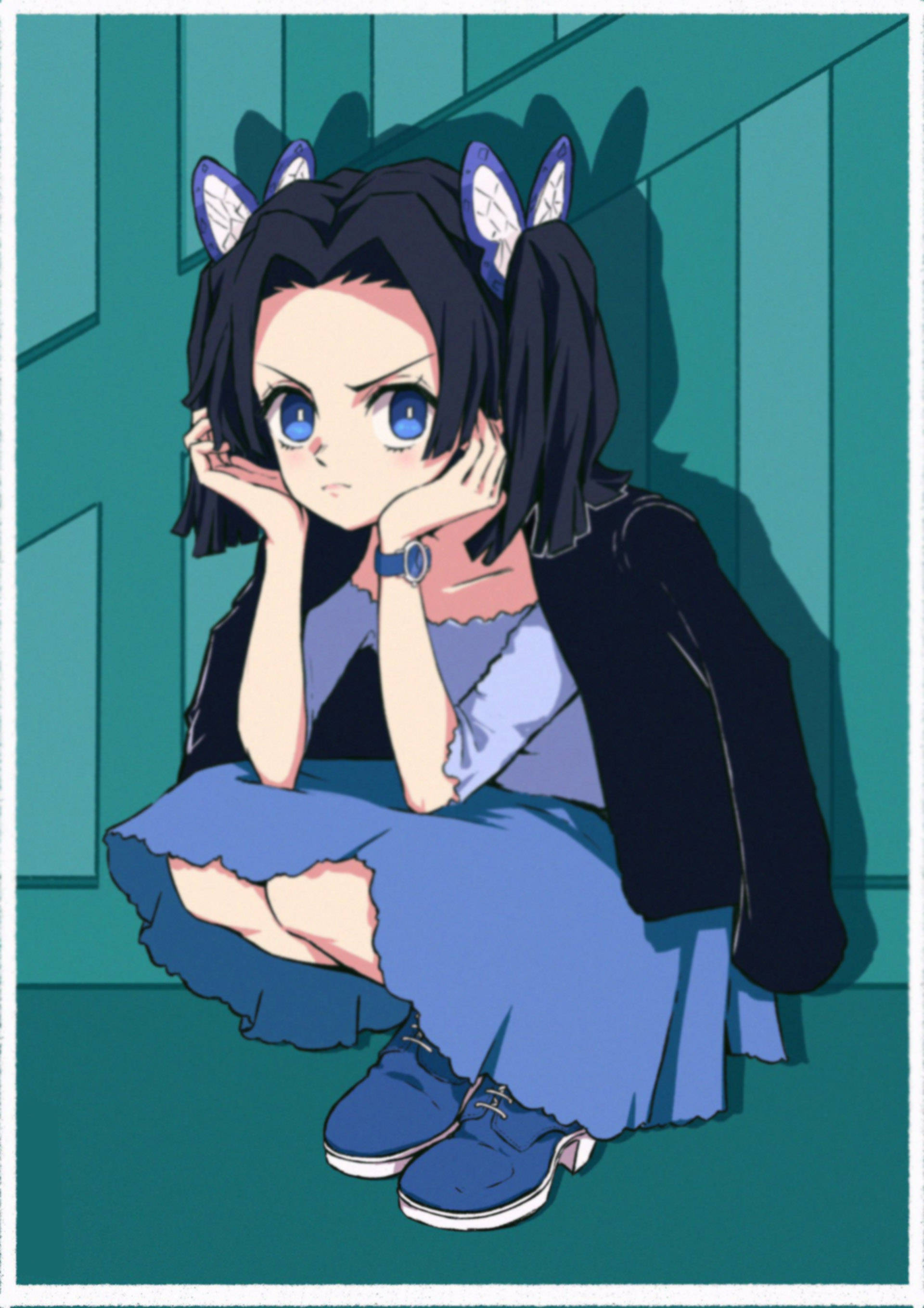Downcast Look Of Aoi Kanzaki Ταπετσαρία