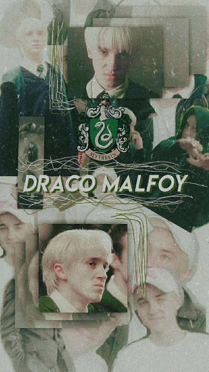 Draco Malfoy Ανοιχτό Πράσινο Αισθητικό Ταπετσαρία