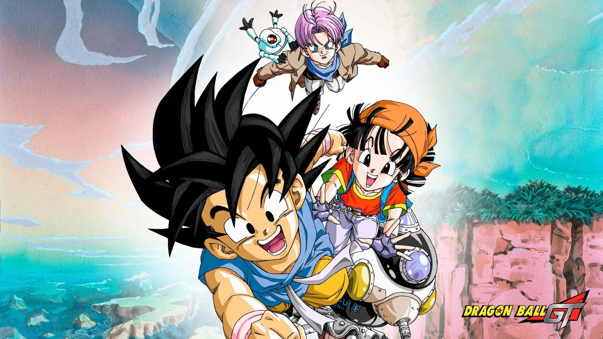 Dragon Ball GT Goku Pan και Trunks Ταπετσαρία