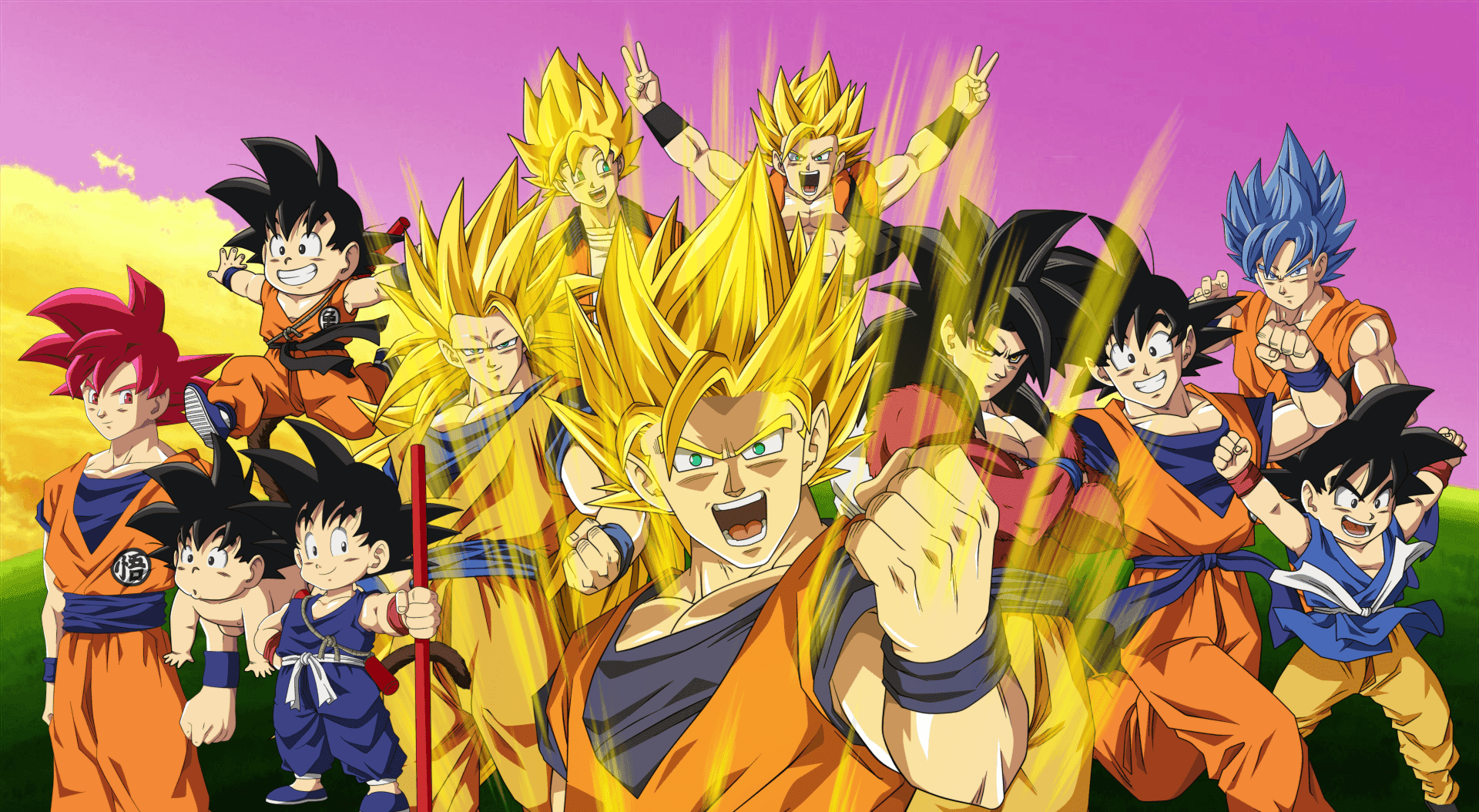 Φόντο Dragon Ball Super 1920 x 1054 Ταπετσαρία