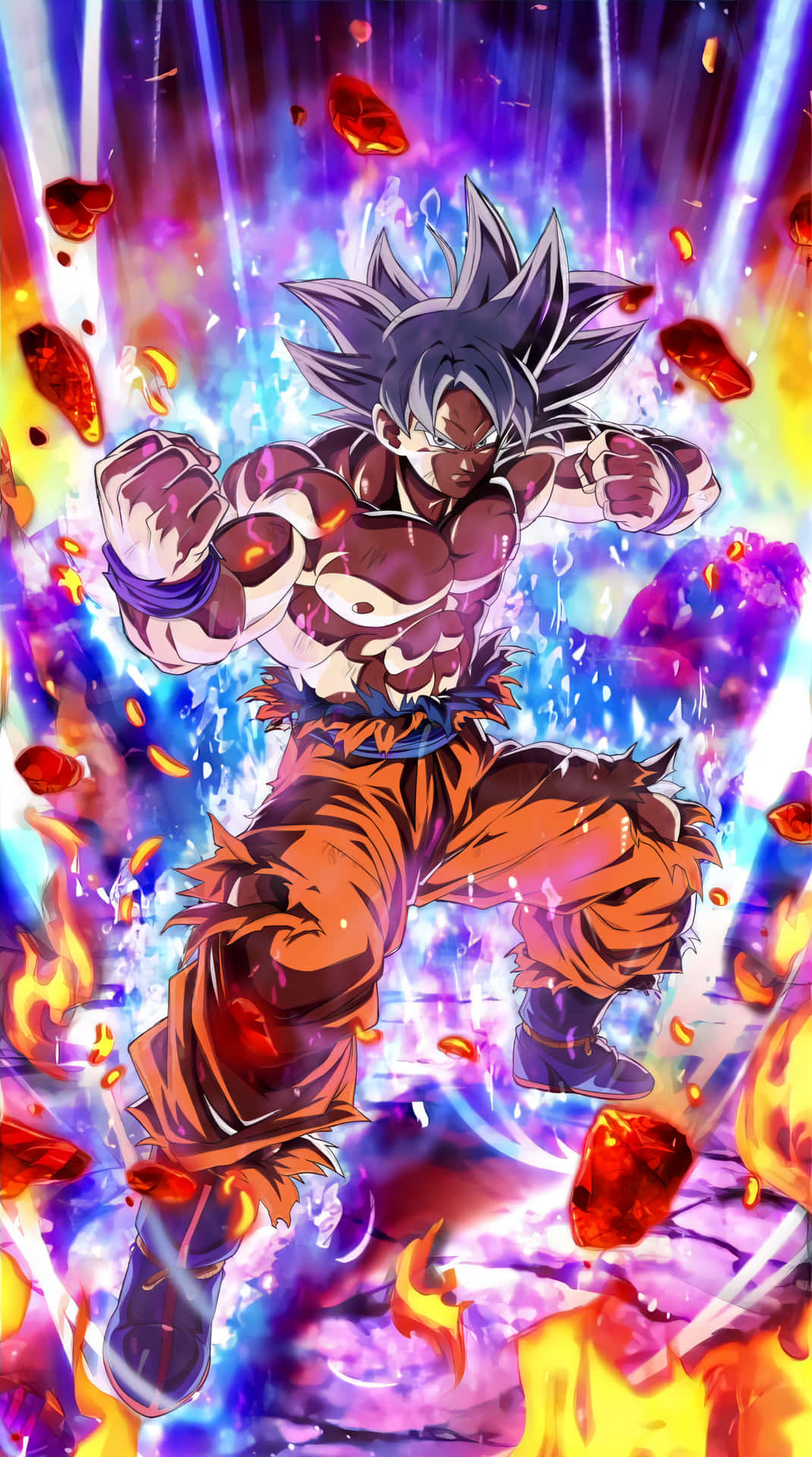 εικόνες Goku Ultra Instinct — Dragon ball super GIF Ταπετσαρία