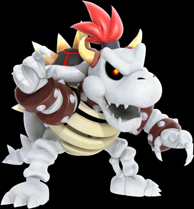 Απόδοση Χαρακτήρα Dry Bowser Ταπετσαρία