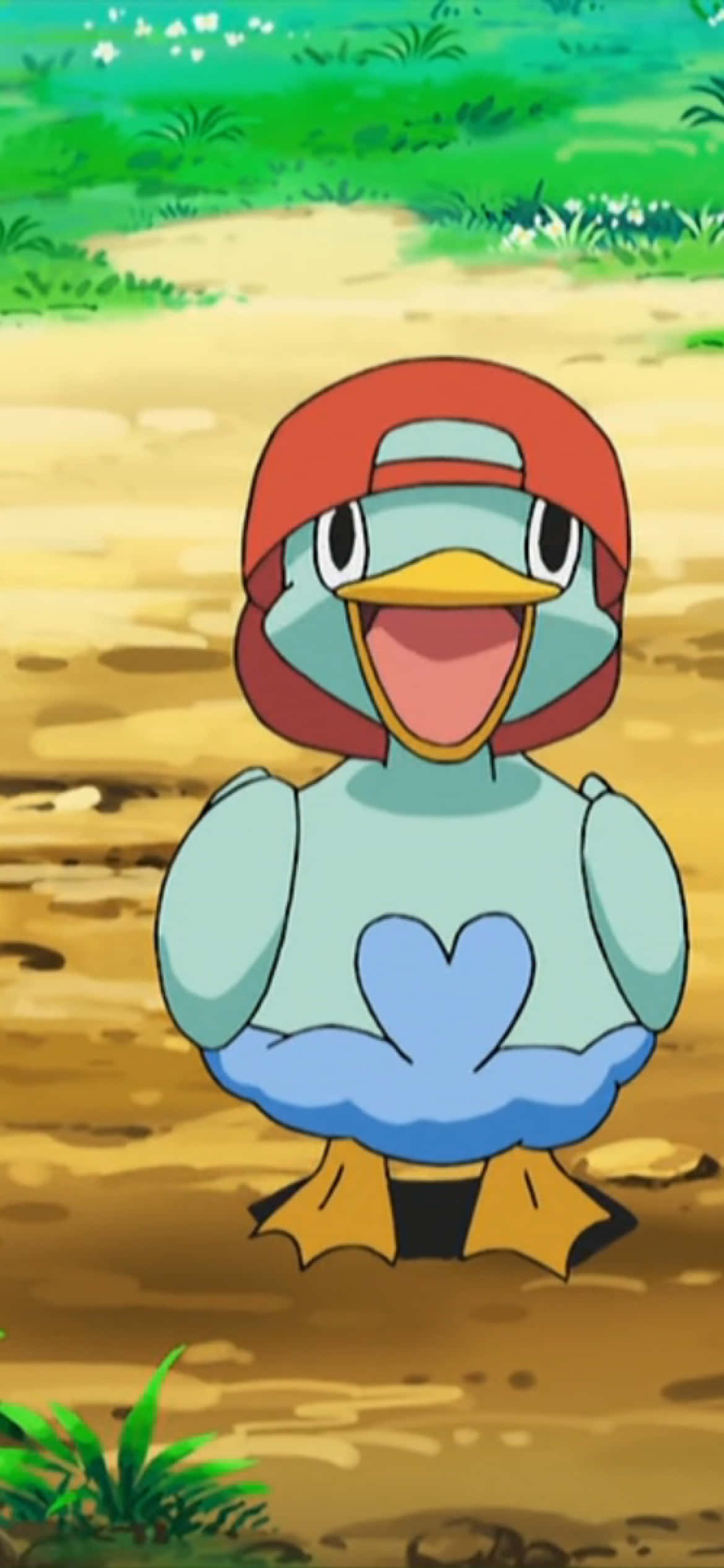 Ducklett με Κόκκινο Καπέλο Ταπετσαρία