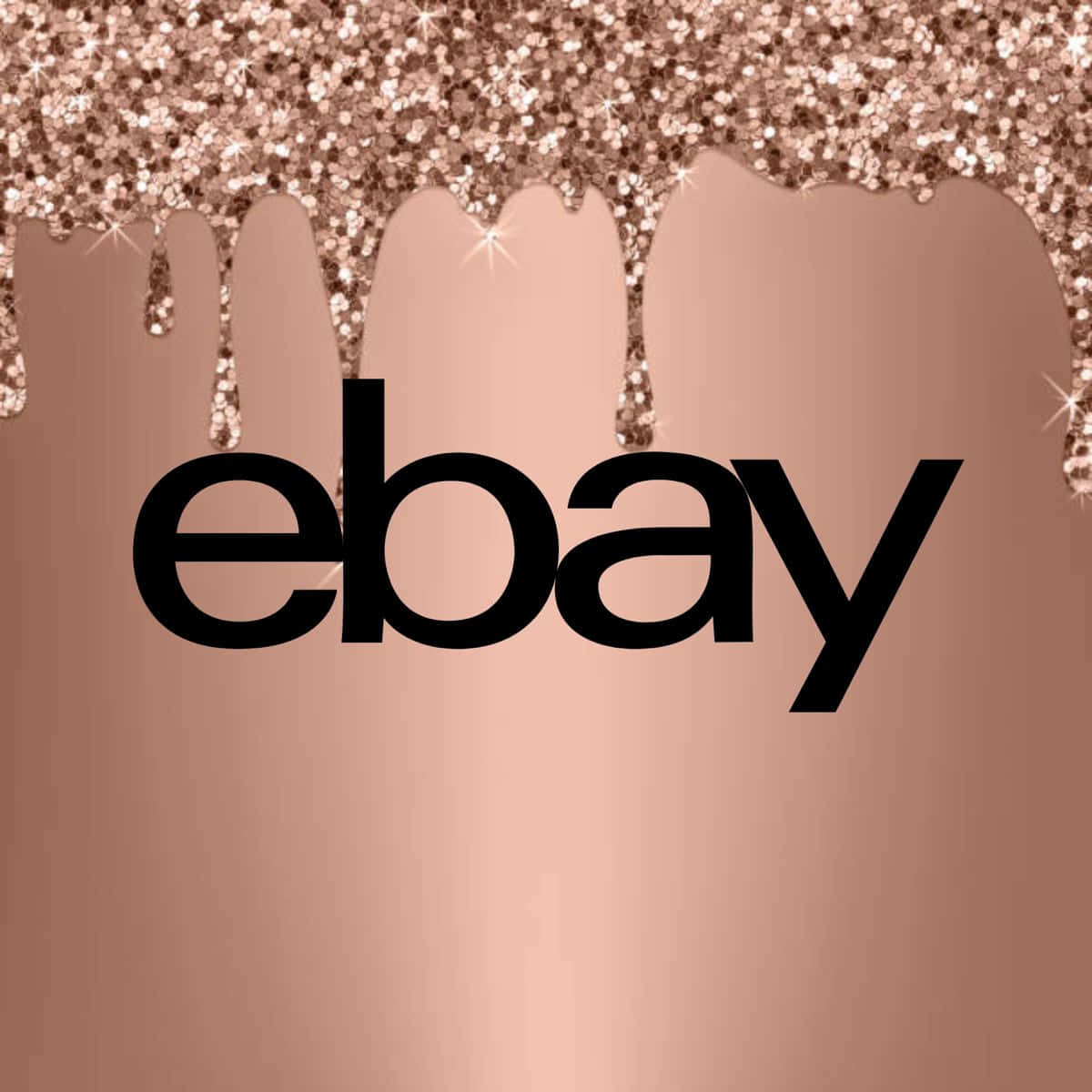 Λογότυπο eBay UK σε Ροζ Χρυσό Ταπετσαρία