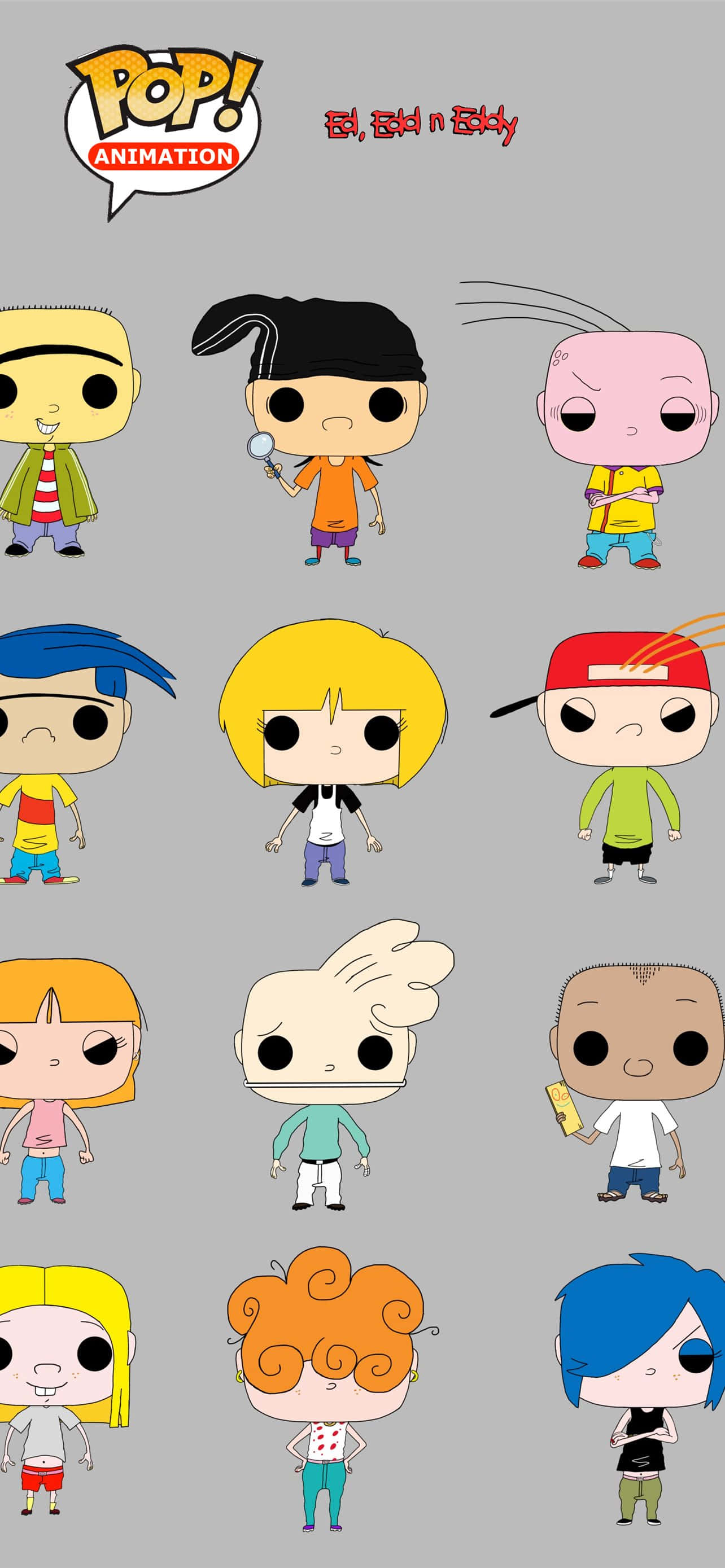 Ed, Edd N Eddy Funko Pop Ταπετσαρία
