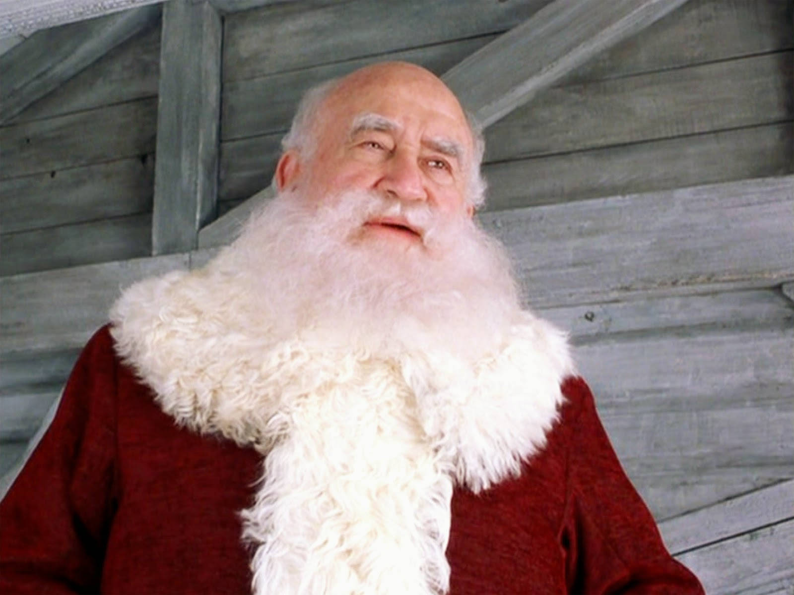 Edward Asner με στολή Άη Βασίλη για τα Χριστούγεννα Ταπετσαρία